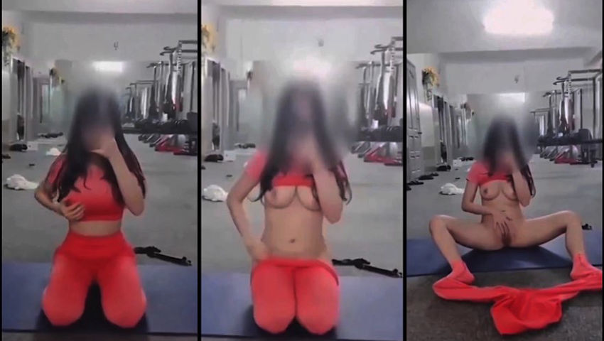 ⁣GenZ nứng bím public siêu bạo . Cỡi đồ thủ dâm ngay tại phòng gym lúc cuối giờ . Đang móc có anh nào vào thì xác định