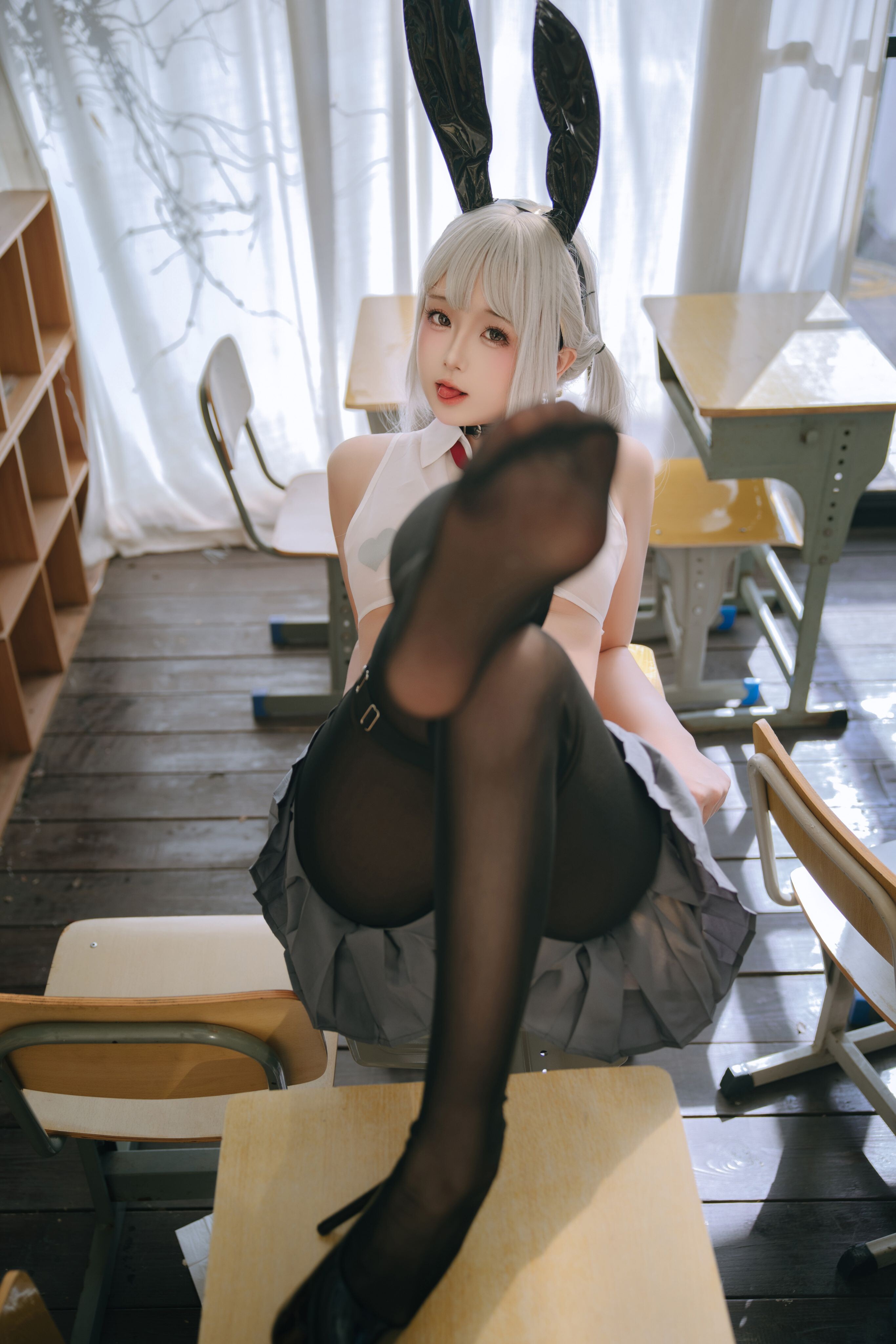Đọc truyện hentai Tuyển tập Albums siêu phẩm Cosplay - Chap 996 - Hina Jiao - Rebellious Girl JK