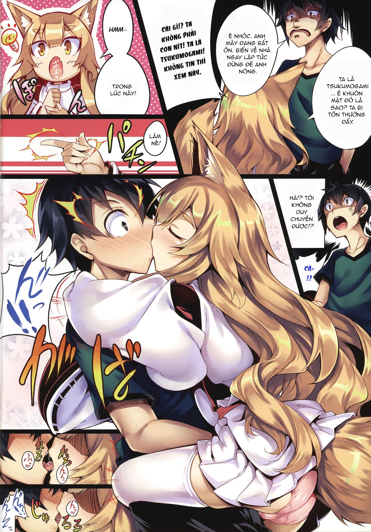 Đọc truyện hentai Địt thần cáo nổ cặc - Oneshot