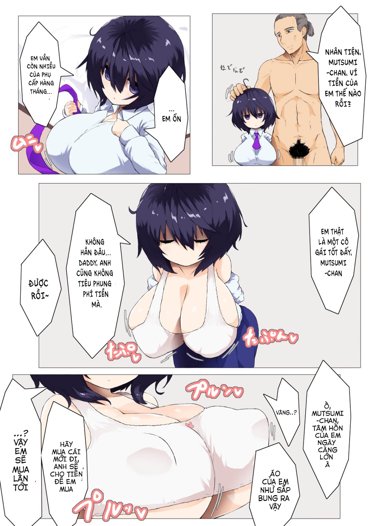 Đọc truyện hentai Kurai Mutsumi wa Ecchi Shitai - Oneshot