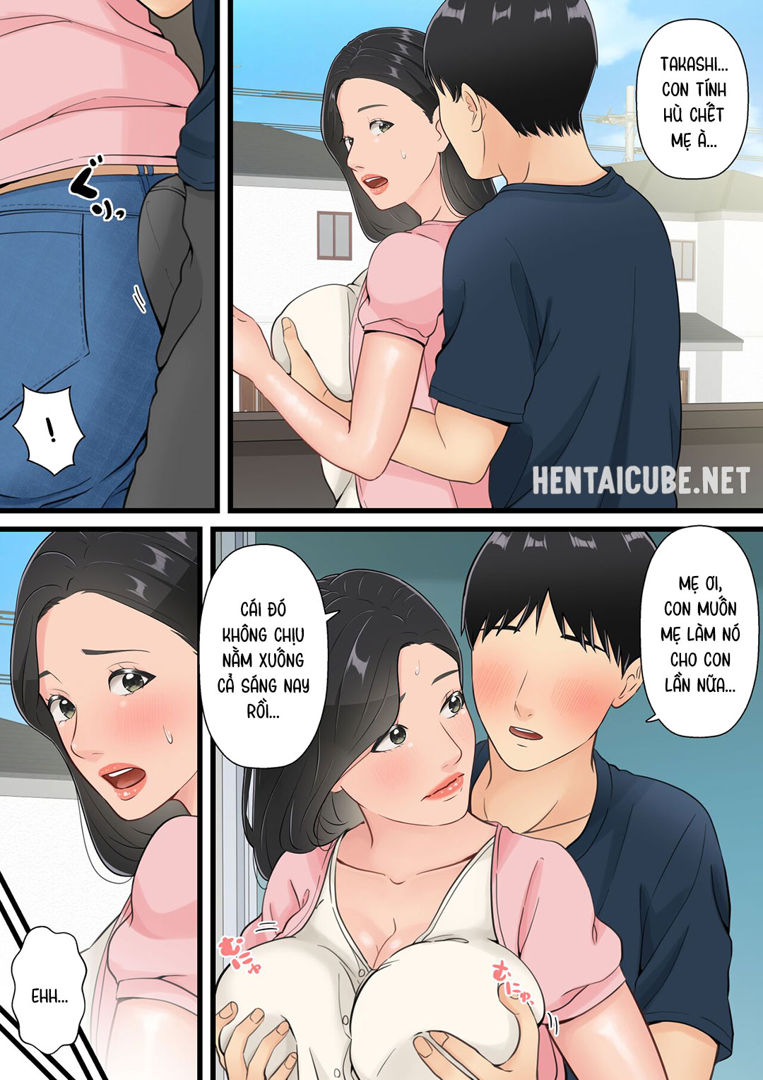 Đọc truyện hentai Người mẹ tốt chịu thua trước cu con trai - Oneshot