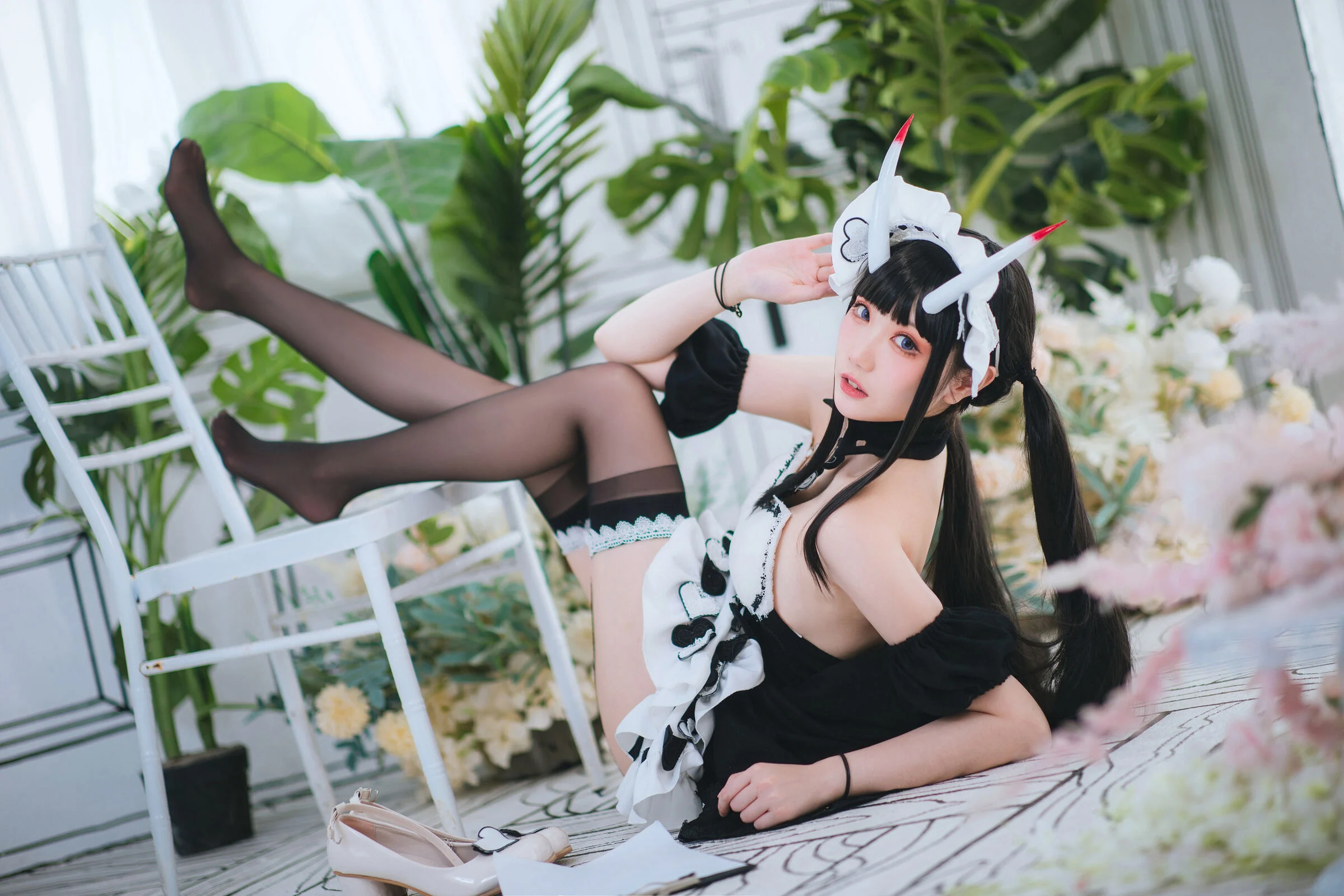 Đọc truyện hentai Tuyển tập Albums siêu phẩm Cosplay - Chap 591 - Guashi-chan Noshiro Maid