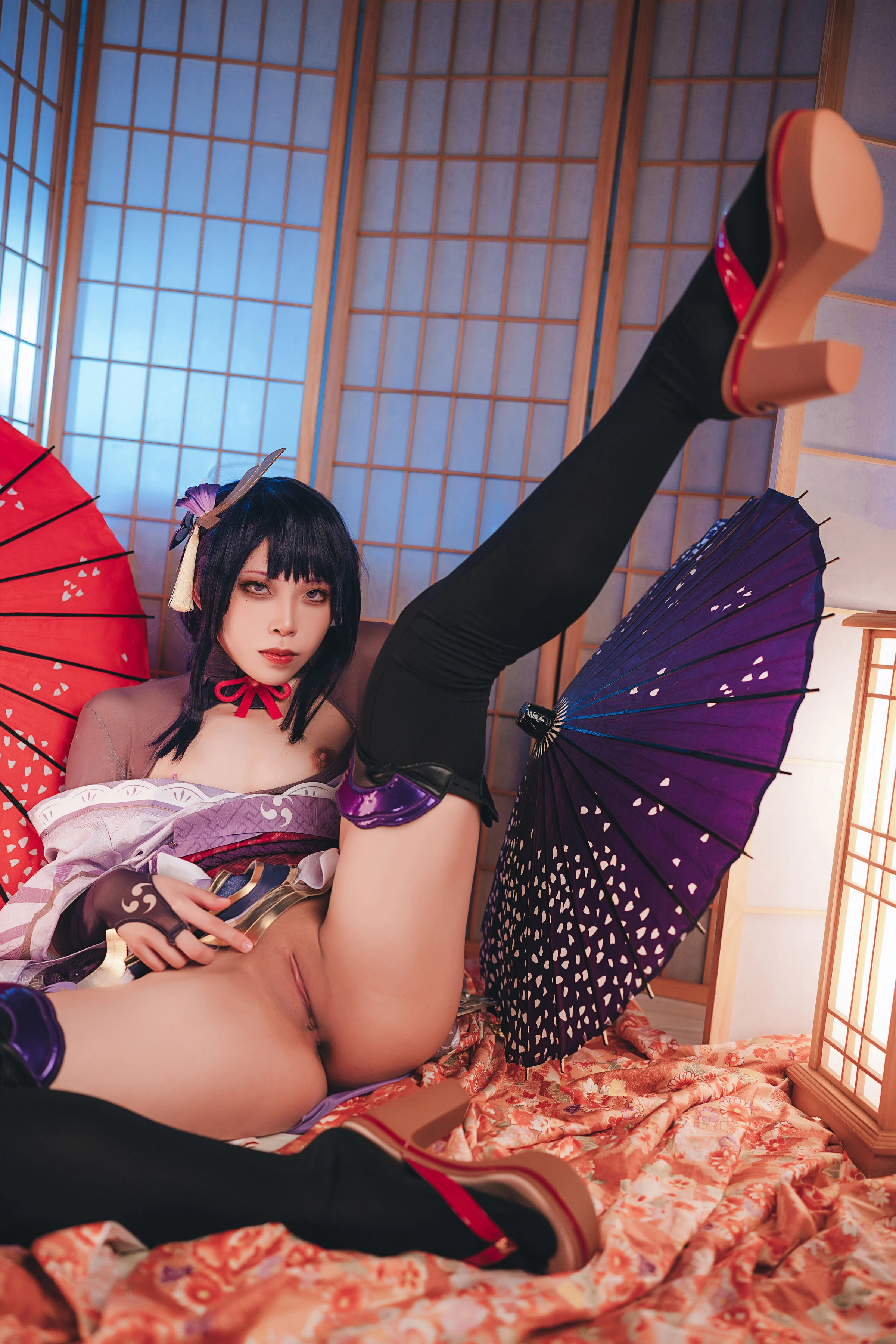 Đọc truyện hentai Tuyển tập Albums siêu phẩm Cosplay - Chap 60 - Tokar - Raiden Shogun