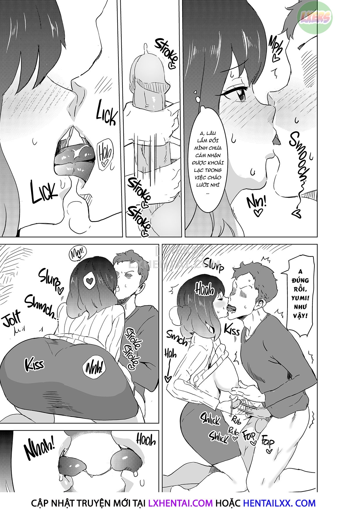 Đọc truyện hentai My Wife Would Never Moan Like in the Unrealistic Porn My Neighbor Watches - Chap 2
