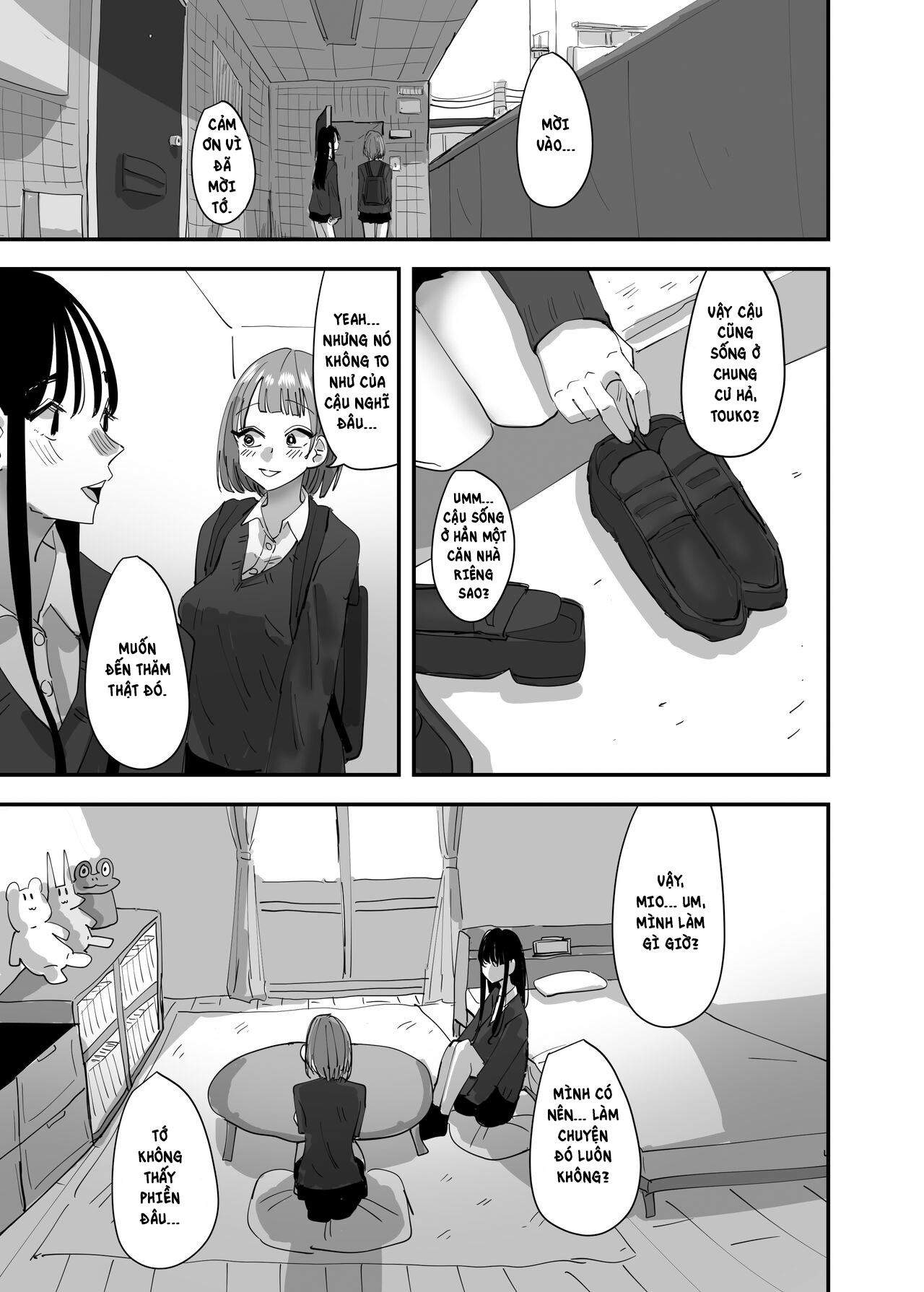 Đọc truyện hentai Chuyện tình của những cô nàng táo bạo - Chap 2