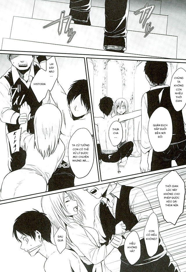 Đọc truyện hentai Reizoku wa Kami ni Arazaru (Shingeki no Kyojin) - Oneshot