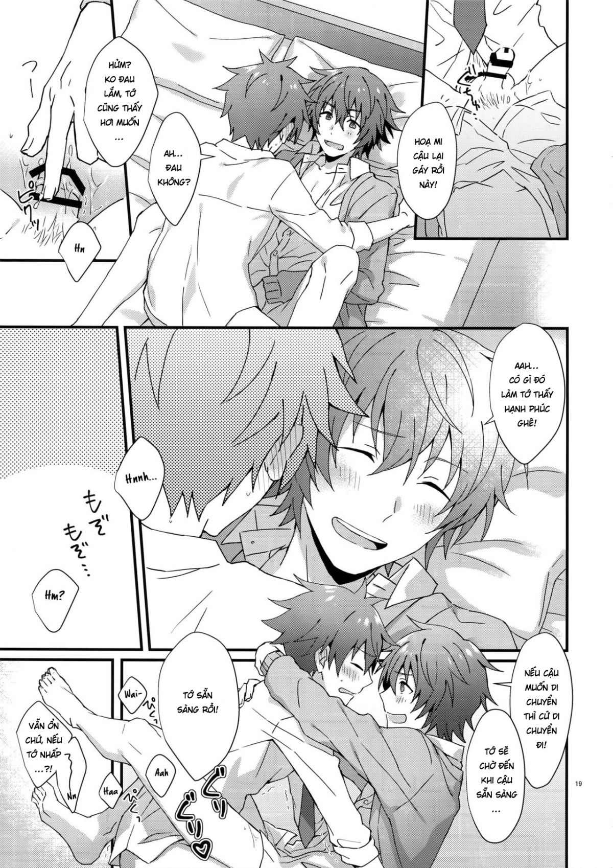 Đọc truyện hentai [Yaoi] Thoát kiếp trai tân! - Oneshot