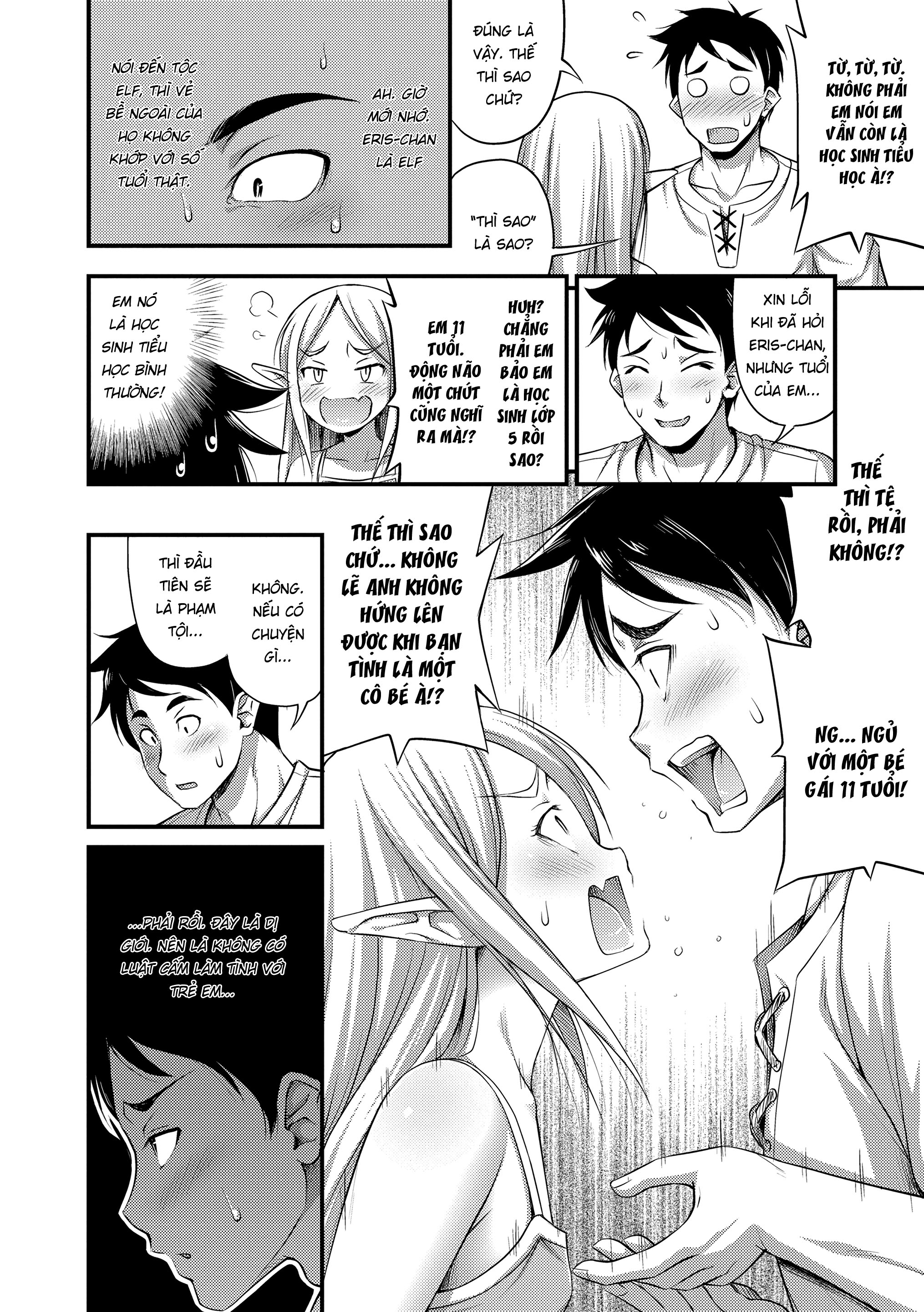 Đọc truyện hentai Tôi cứu một bé loli Elf và chuyện này đã xảy ra... - Oneshot