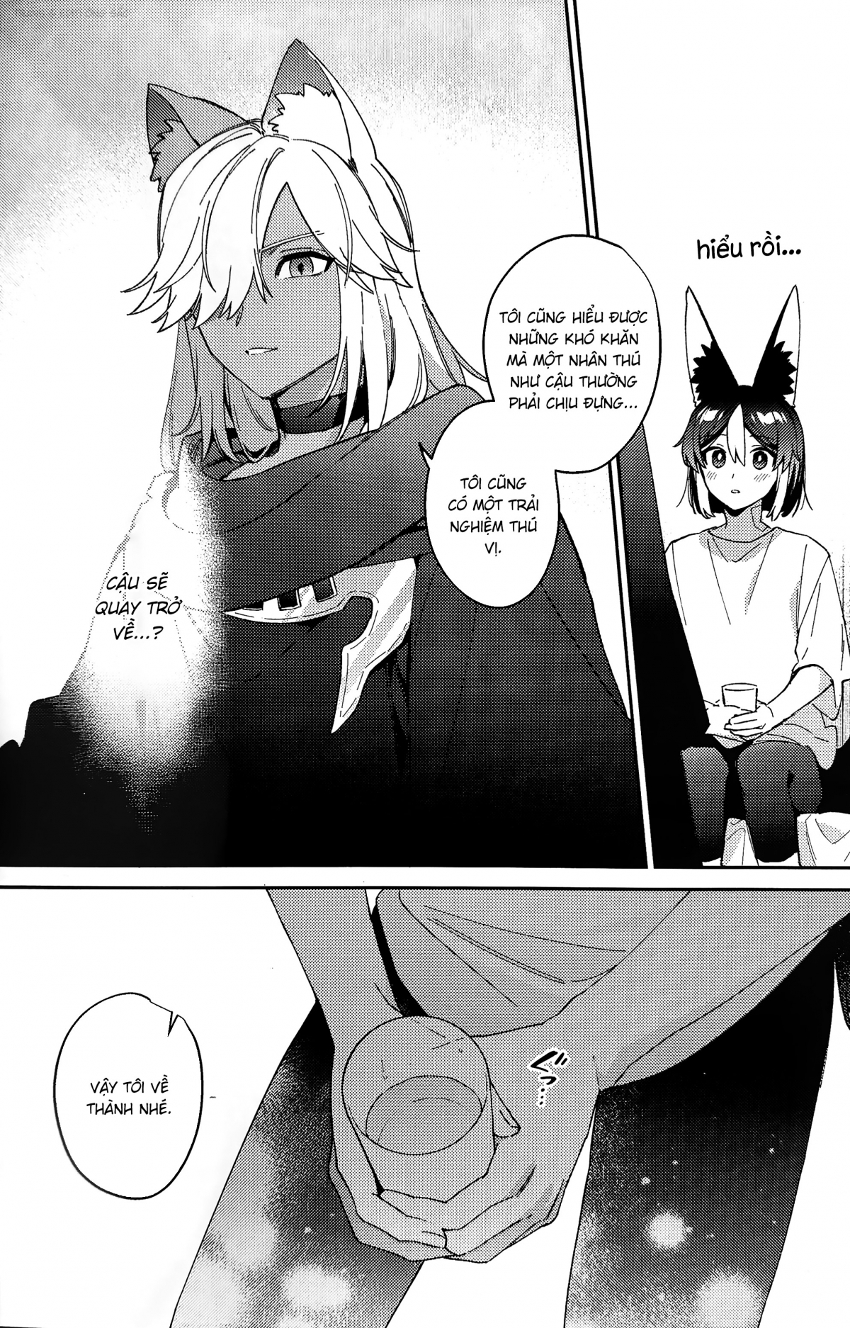 Đọc truyện hentai Anh bạn sói của tôi đang hành động bất thường - Oneshot