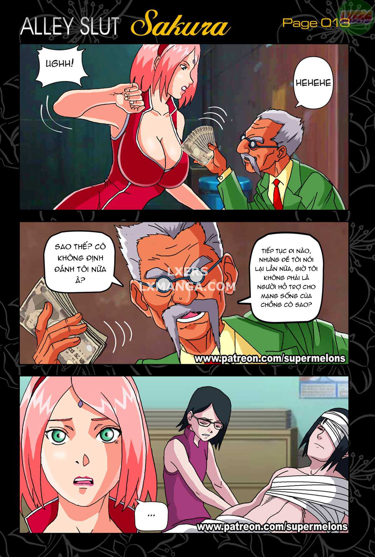 Đọc truyện hentai Ngõ Con Đĩ Sakura - Chap 1