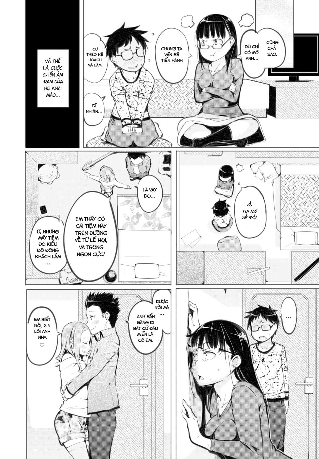 Đọc truyện hentai Tai Áp Vô Tường, Không Nhìn Nó Làm Tình - Oneshot