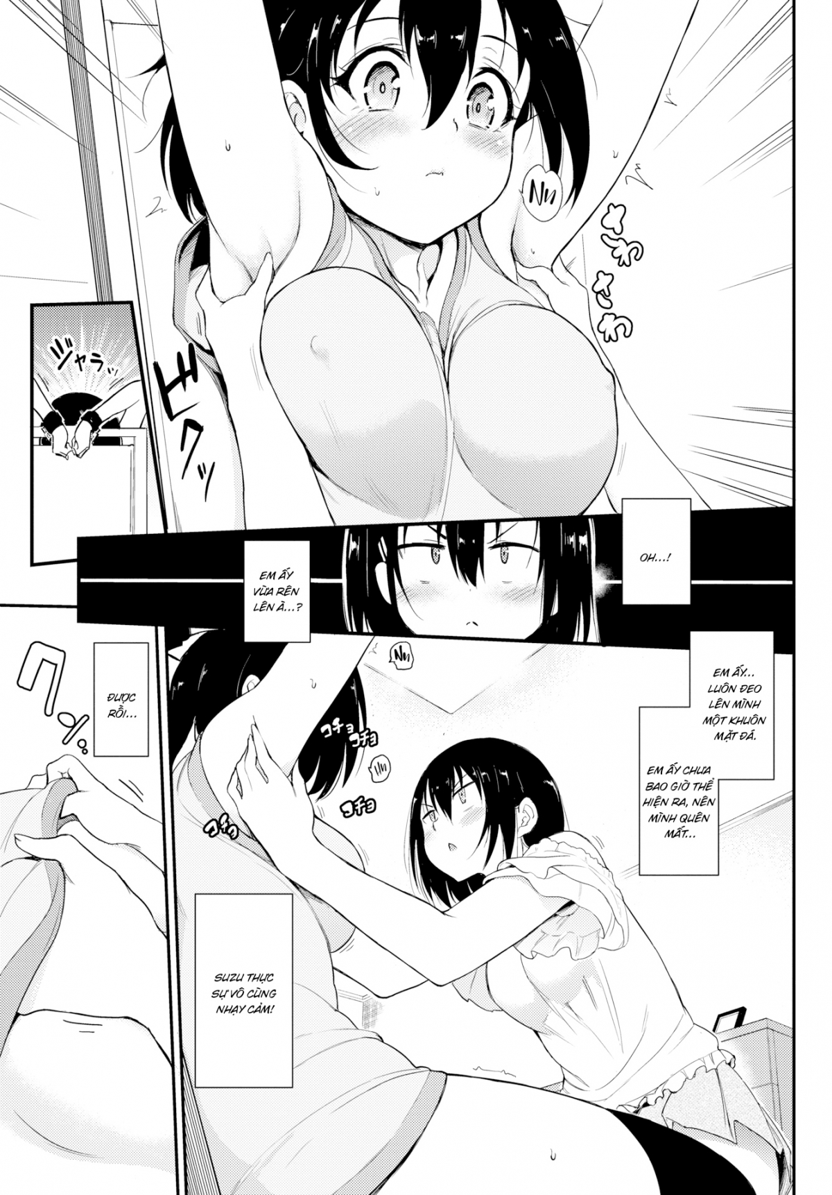 Đọc truyện hentai Suzu & Kaede 3 - Oneshot