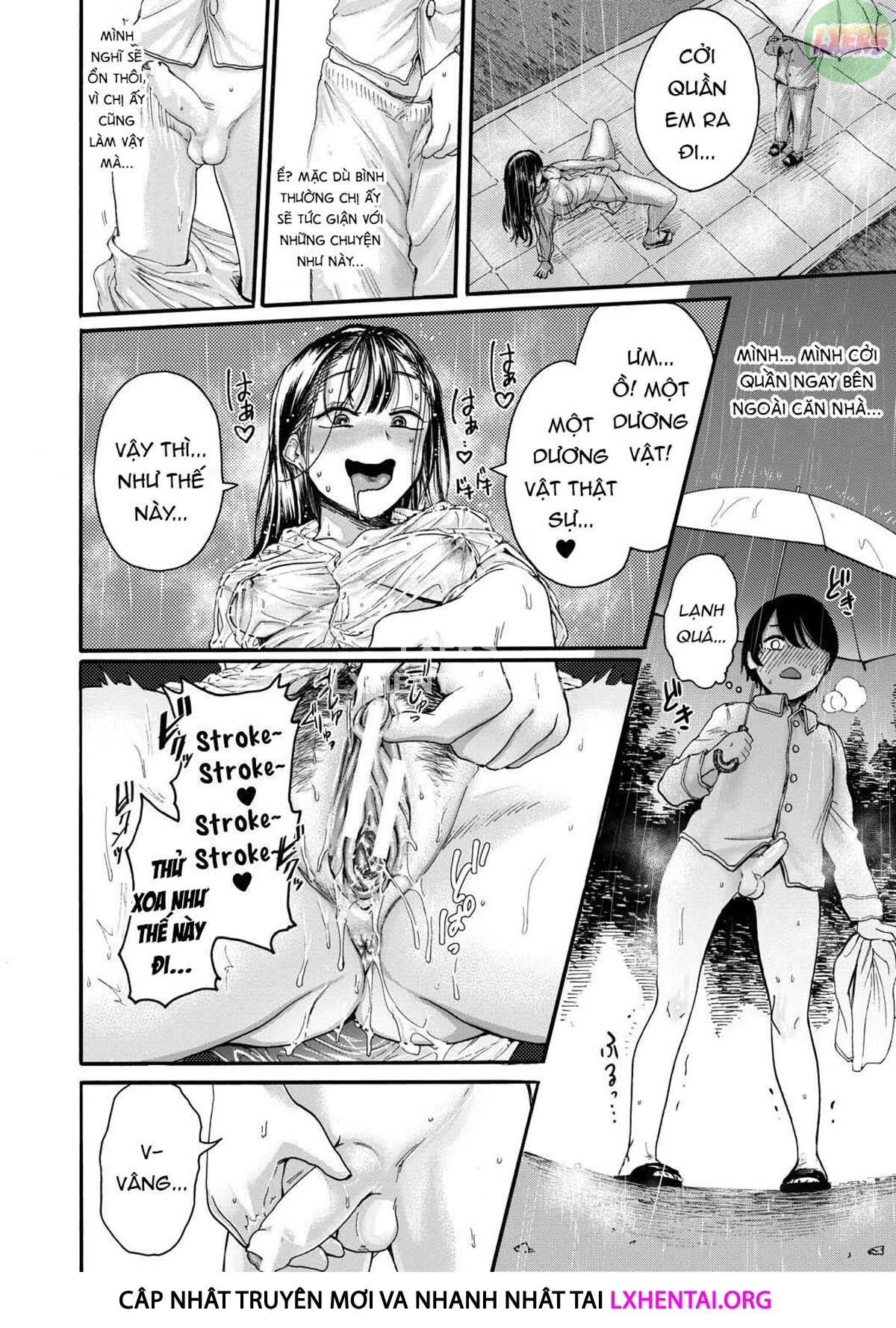 Đọc truyện hentai Cái lỗ thân mật của chị gái và anh trai - Chap 4