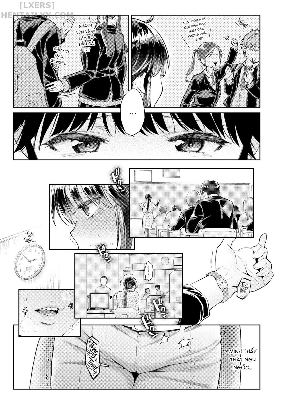 Đọc truyện hentai Tiết học bổ trợ với sensei - Oneshot