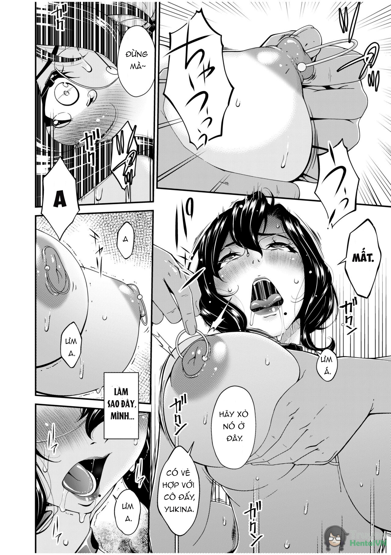 Đọc truyện hentai Haha to Tsuma o Yameru Toki 4 - Oneshot