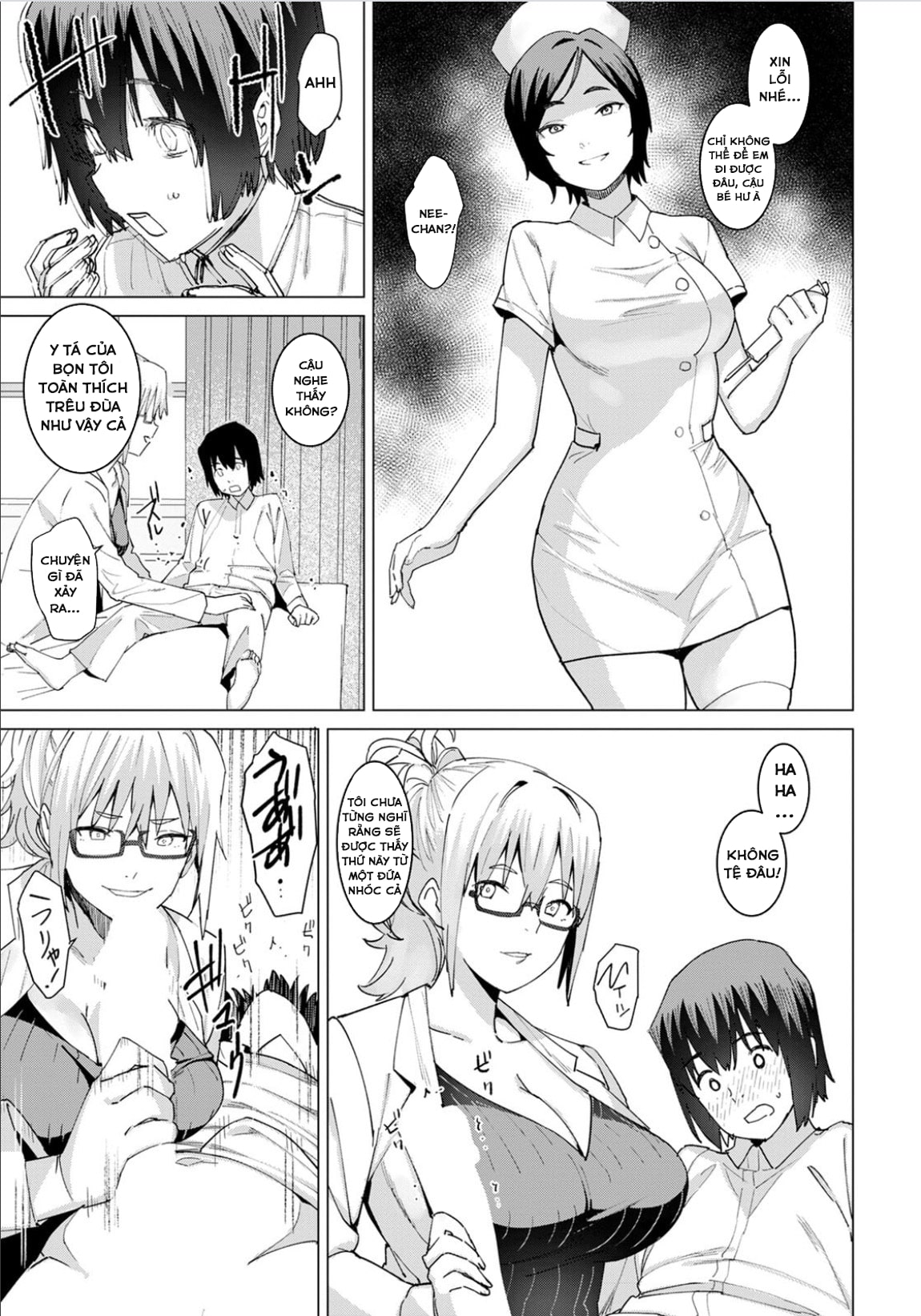 Đọc truyện hentai Seishori Care Tokubetsu Iryou Sougou Service - Chap 4 - Ijousei Kusemono Kakuribyouto