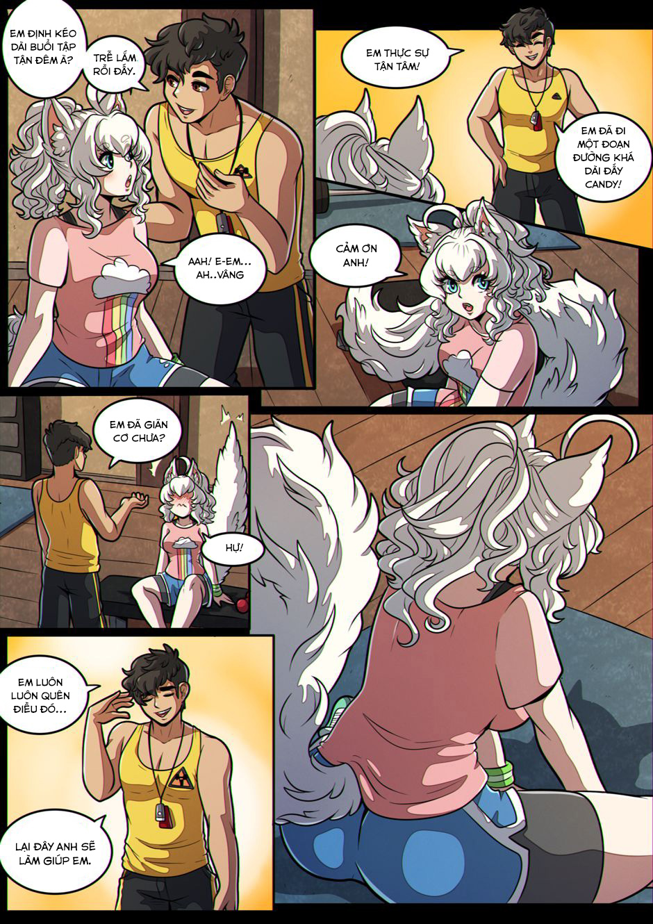 Đọc truyện hentai Candy Workout - Oneshot