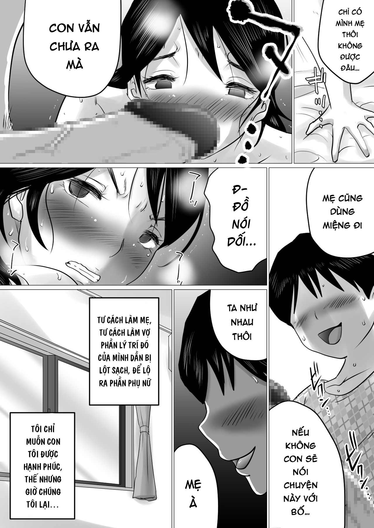 Đọc truyện hentai Món quà thi tốt với mẹ là địt! - Chap 2
