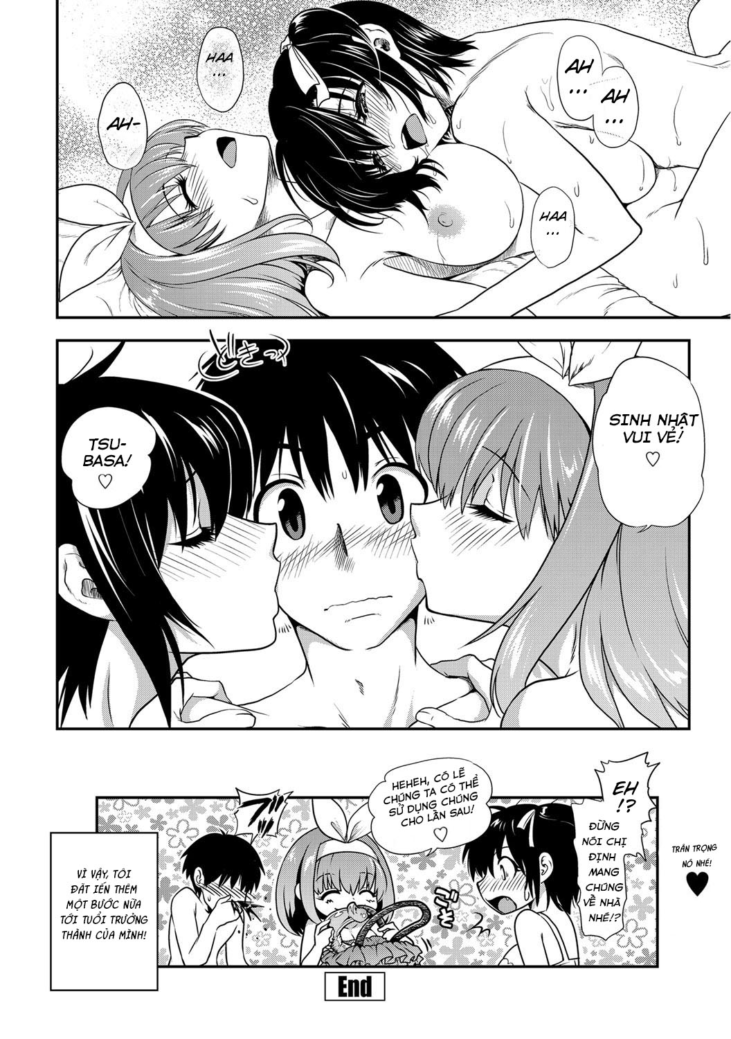 Đọc truyện hentai Ane boku birthday - Oneshot