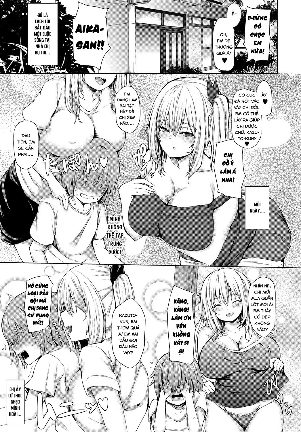 Đọc truyện hentai Kỳ Nghỉ Hè Của Tôi Cùng Với Onee-chan - Oneshot