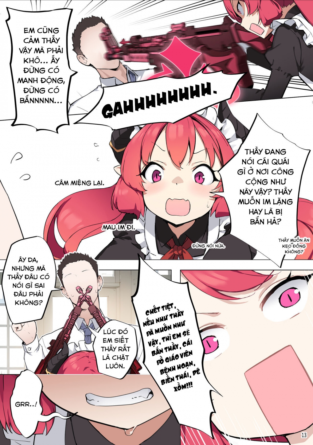 Đọc truyện hentai Cho em ăn Sensei - Oneshot