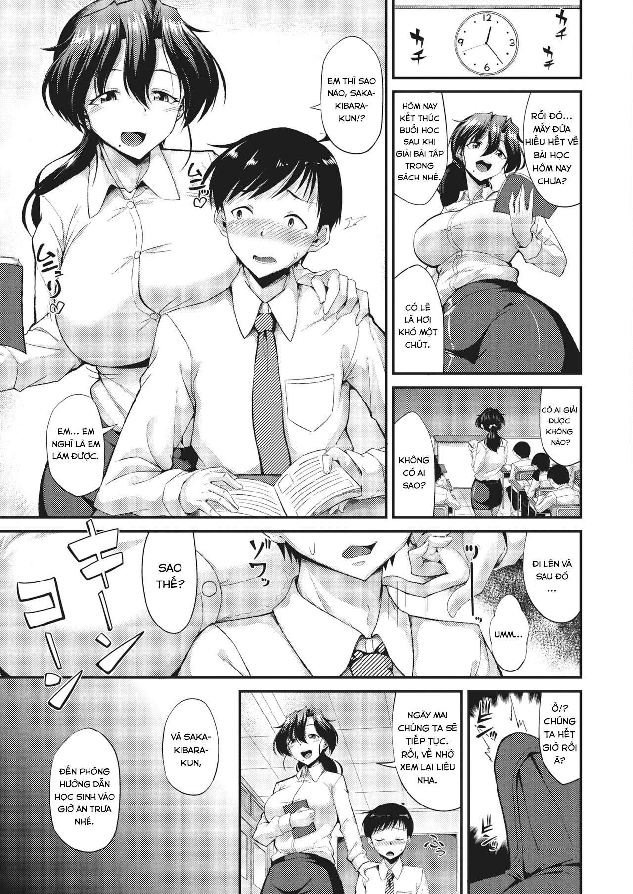 Đọc truyện hentai Yuuka-sensei no Seikatsu Shidou - Oneshot