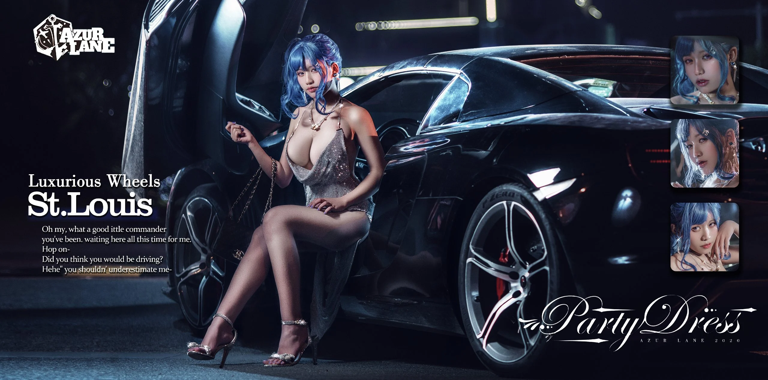 Đọc truyện hentai Tuyển tập Albums siêu phẩm Cosplay - Chap 761 - A Smile That Makes You Sweet - St. Louis (Azur Lane)