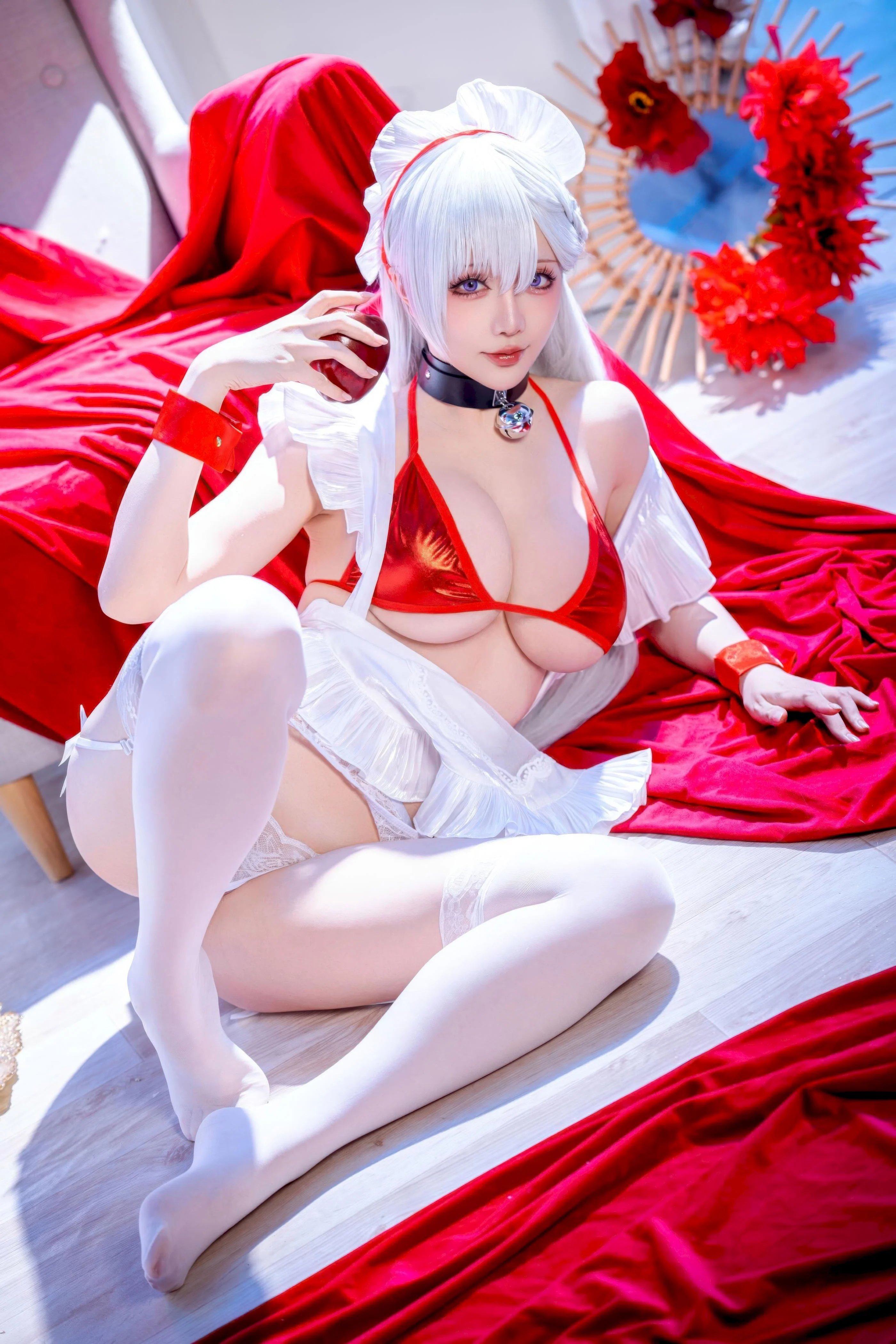Đọc truyện hentai Tuyển tập Albums siêu phẩm Cosplay - Chap 1434 - Starry Night - (First Half) Azur Lane Belfast