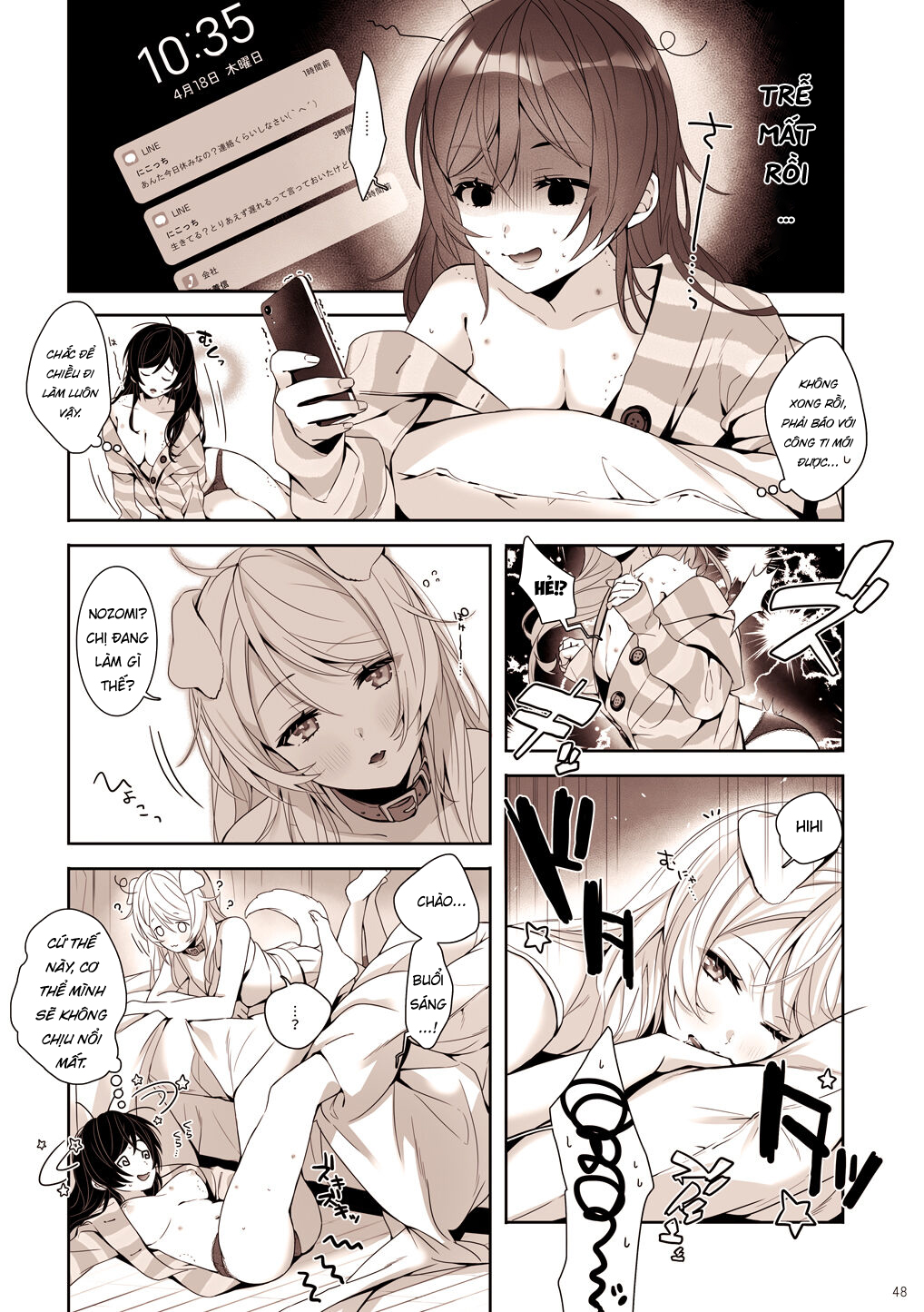 Đọc truyện hentai Re: dêdeddê!!!!!!!! (Love Live!) - Chap 5: Bé cún con của tôi.