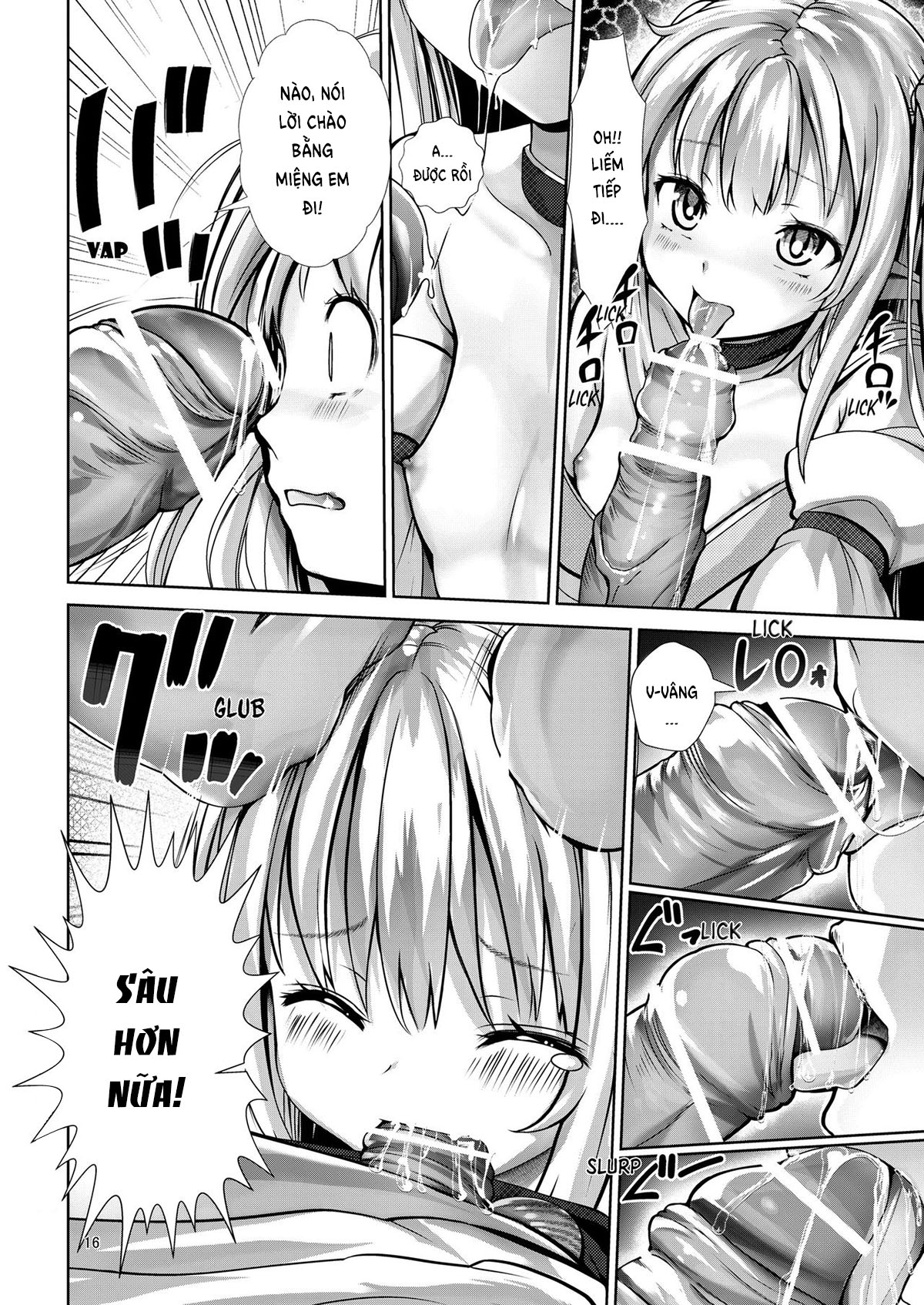 Đọc truyện hentai 5-nen 3-kumi no Isekai Ryuugakusei o Shidou suru Tsumori ga Choukyou shite shimatta - Oneshot