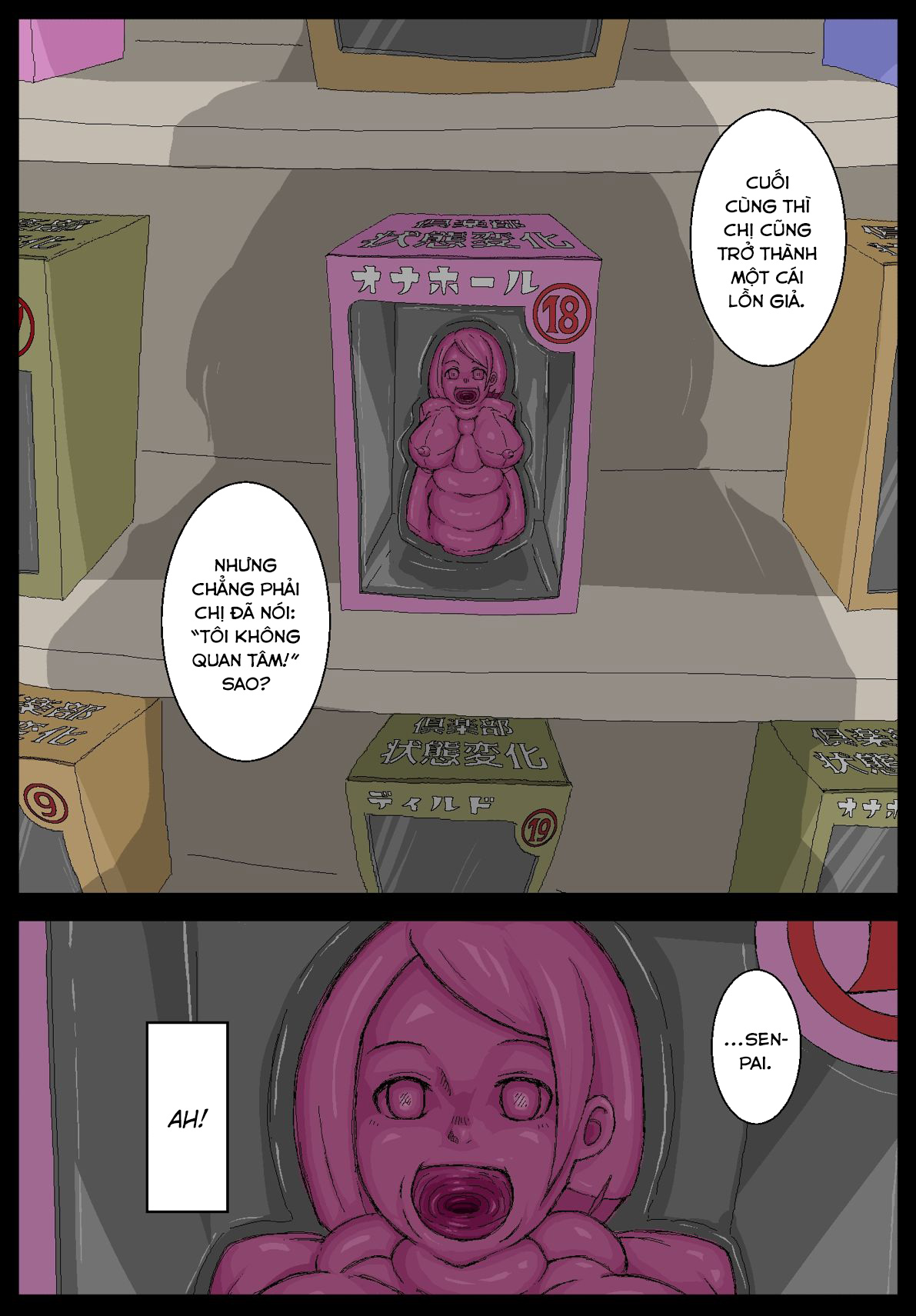 Đọc truyện hentai Trải nghiệm làm một âm hộ giả của Senpai! - Part 1