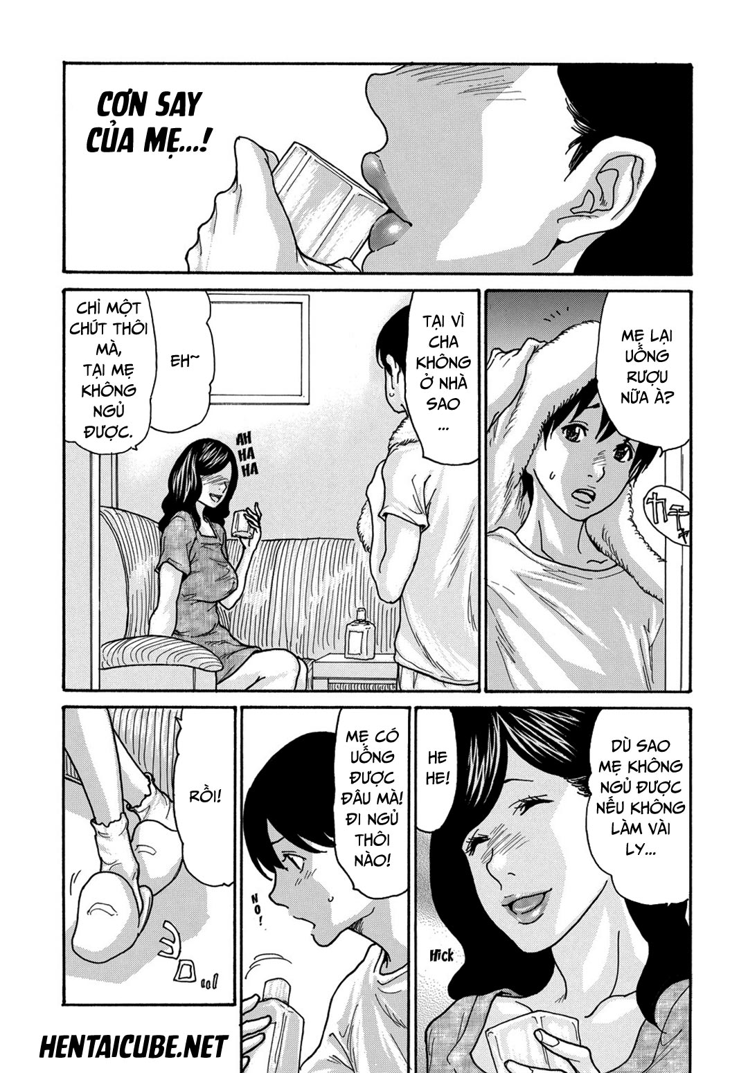 Đọc truyện hentai Cơn say của mẹ - Oneshot