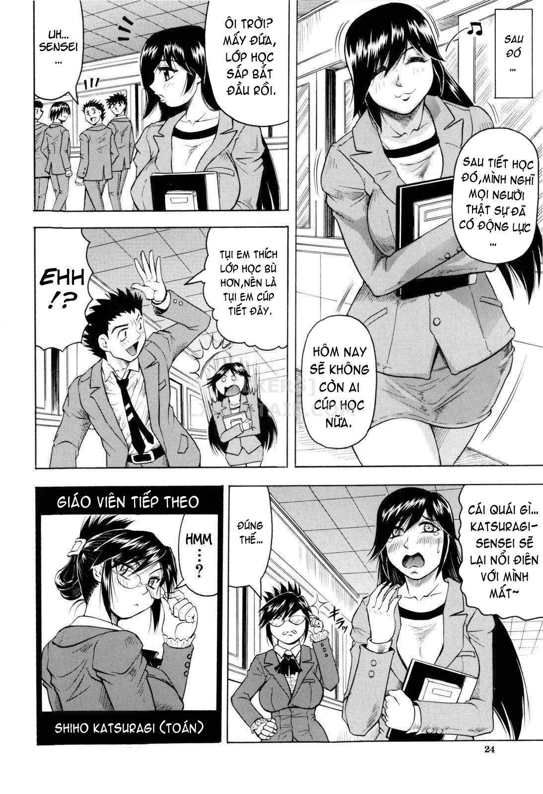 Đọc truyện hentai Sensei Ni Dashitee! - Chap 1