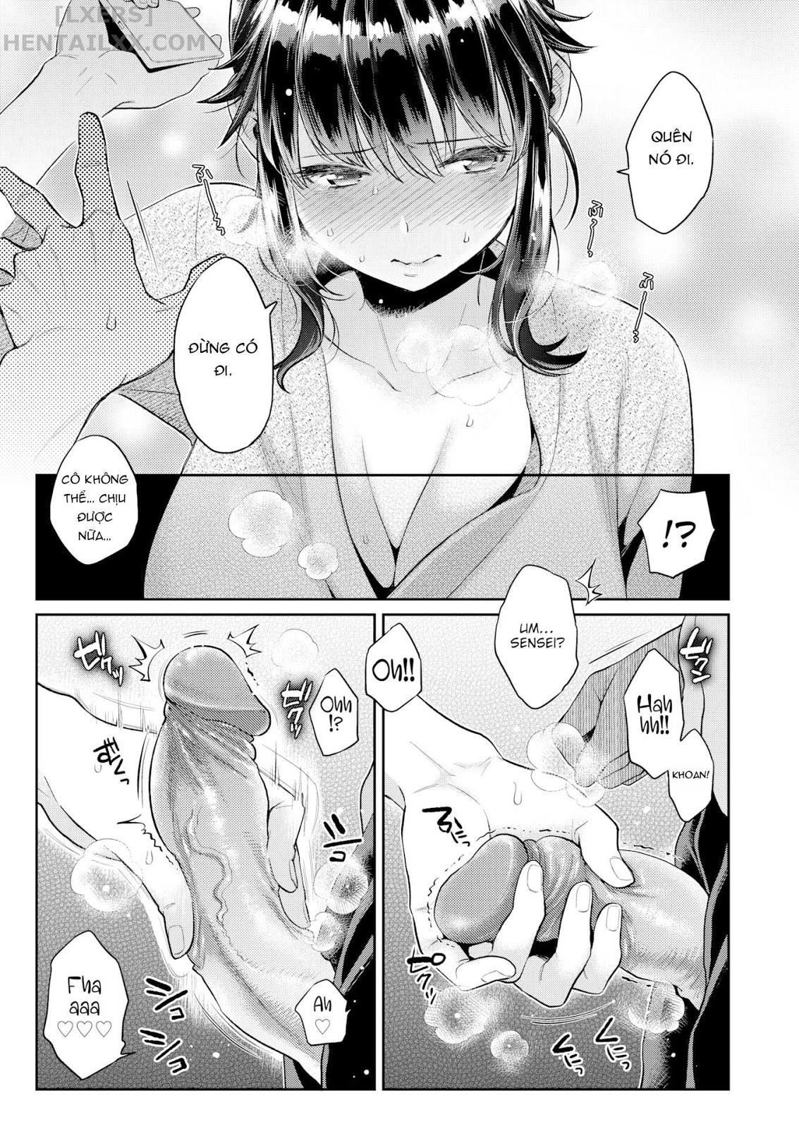 Đọc truyện hentai Tiết học bổ trợ với sensei - Oneshot