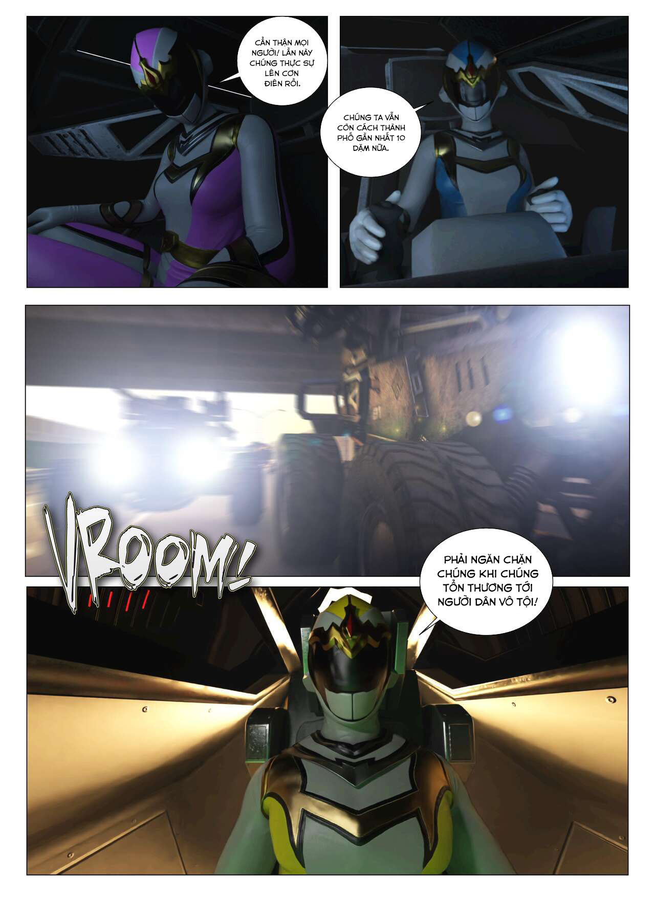 Đọc truyện hentai Siêu nhân thời loạn lạc - Chap 3