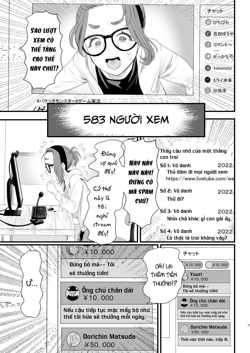 Đọc truyện hentai Live phát trực tiếp thẩm du cho người hâm mộ donate - Chap 1