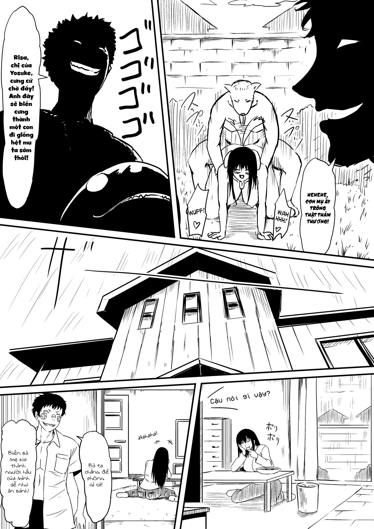 Đọc truyện hentai Thiếu niên và con cặc thần thánh mê hoặc chị em - Chap 1