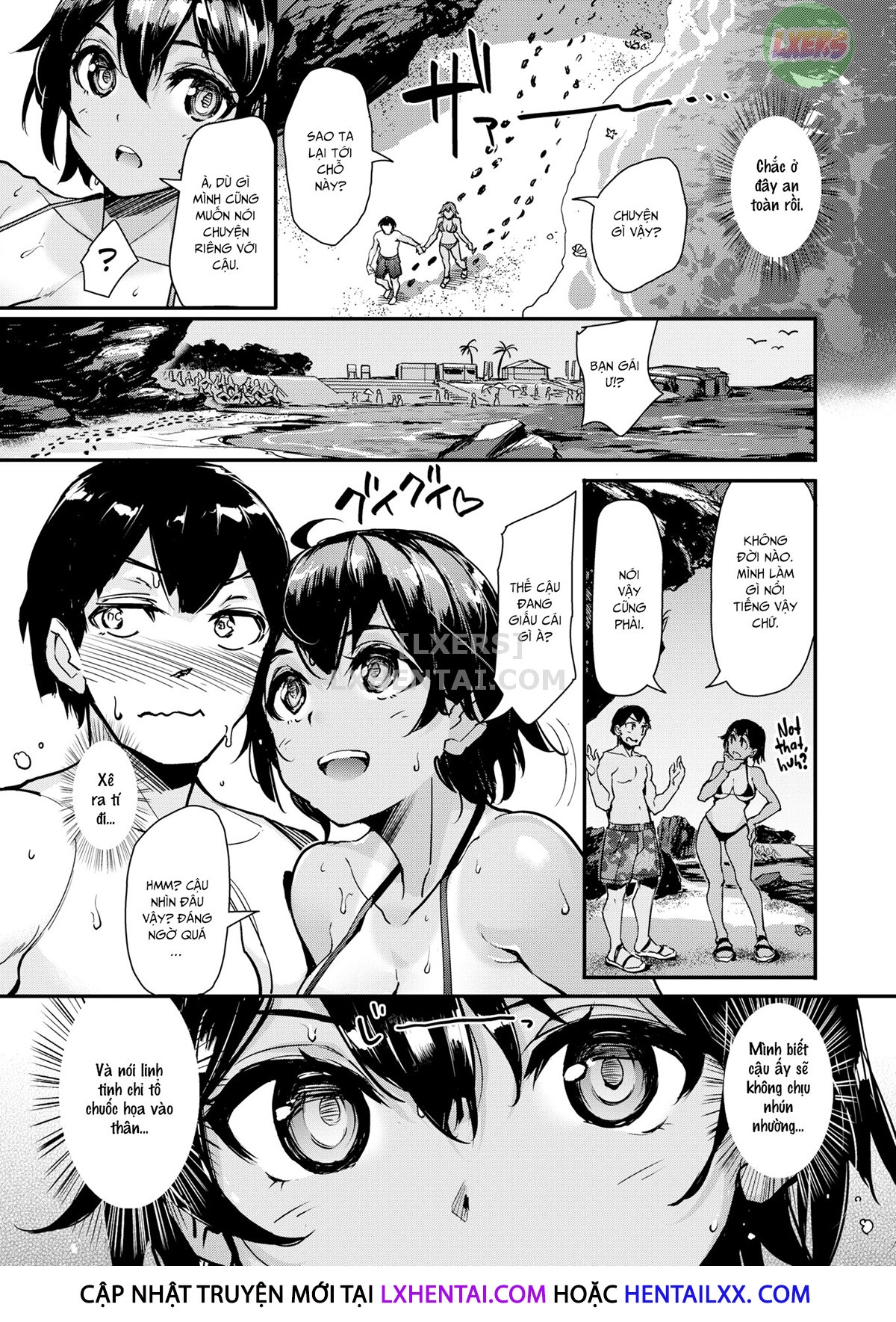 Đọc truyện hentai Mặt trời và làn da rám nắng - Oneshot