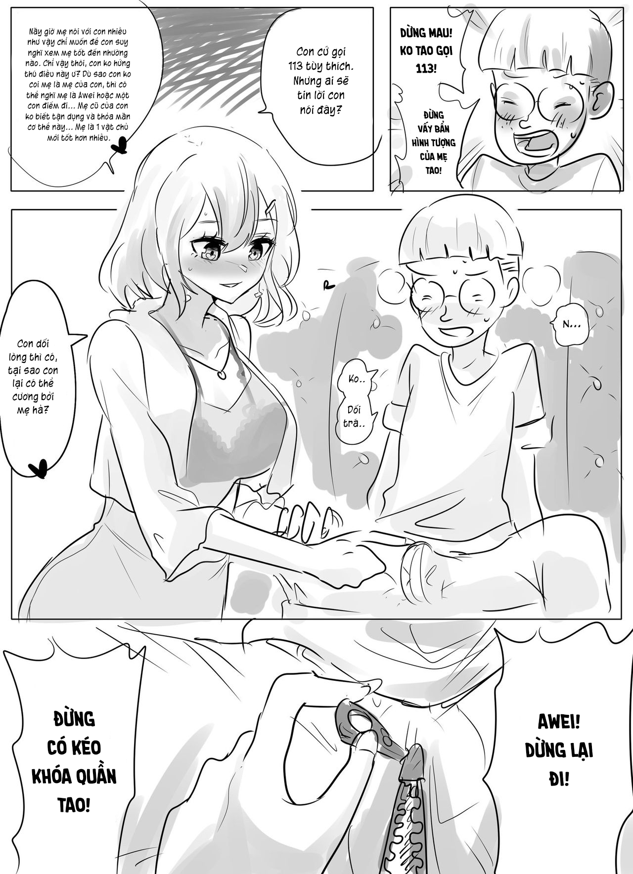 Đọc truyện hentai Filial son - Oneshot.
