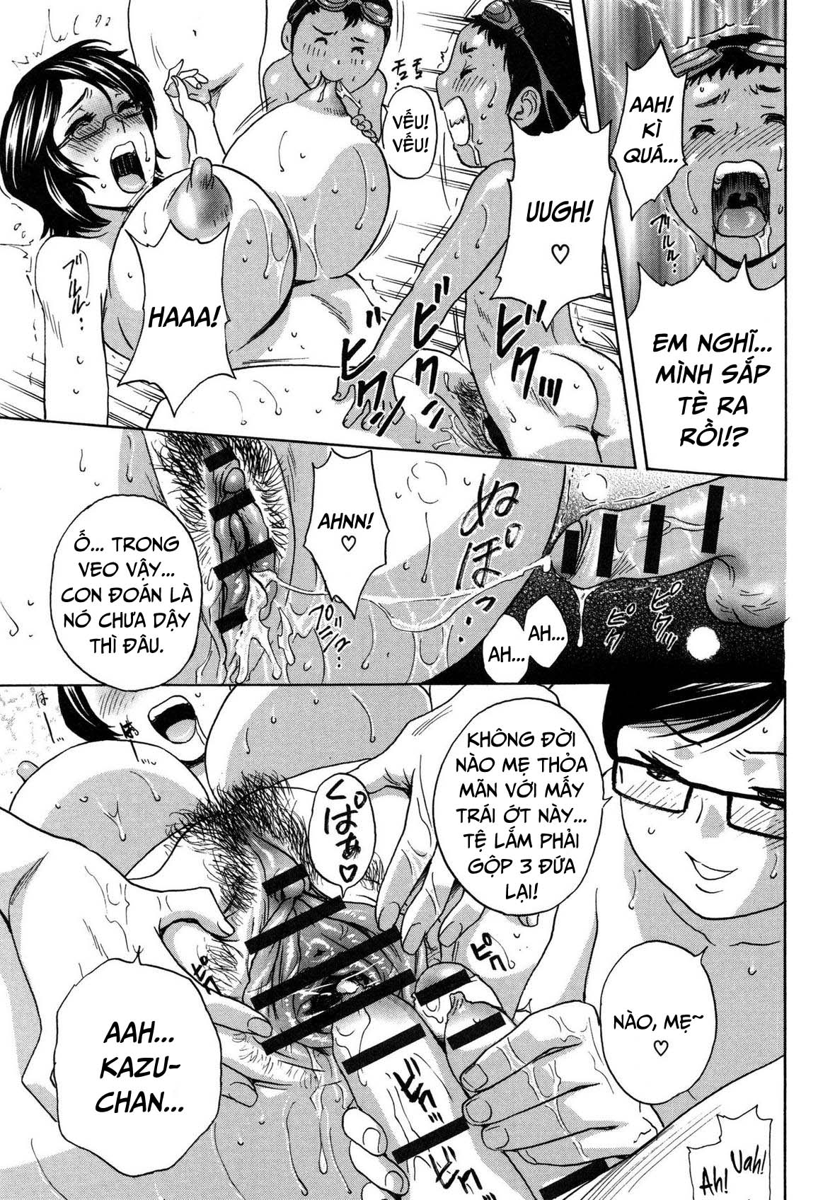 Đọc truyện hentai Trở thành một đứa trẻ và địt tất cả mọi người - Chap 2