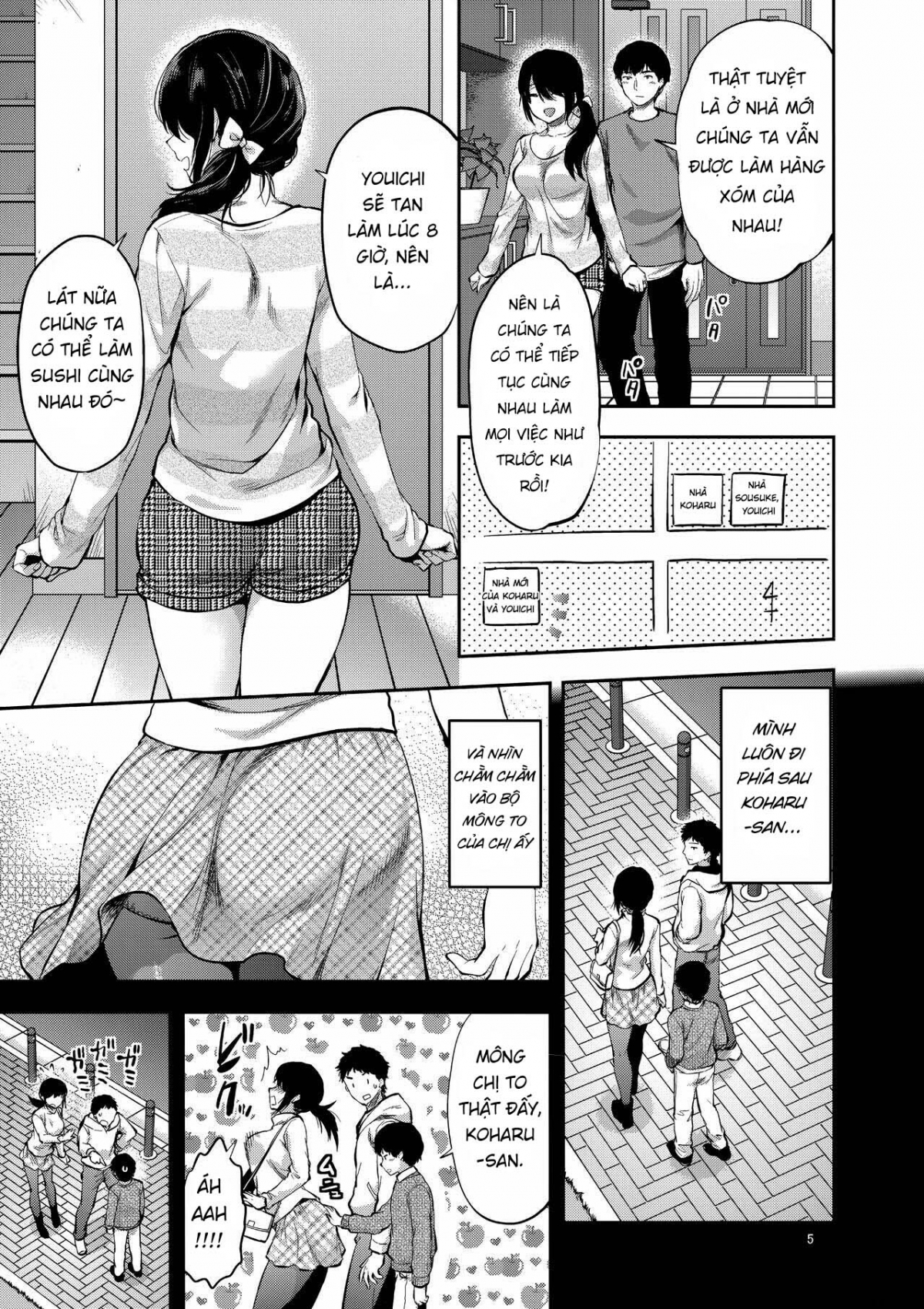 Đọc truyện hentai Akogare no Onee-san ga Aniyome ni Natta - Oneshot