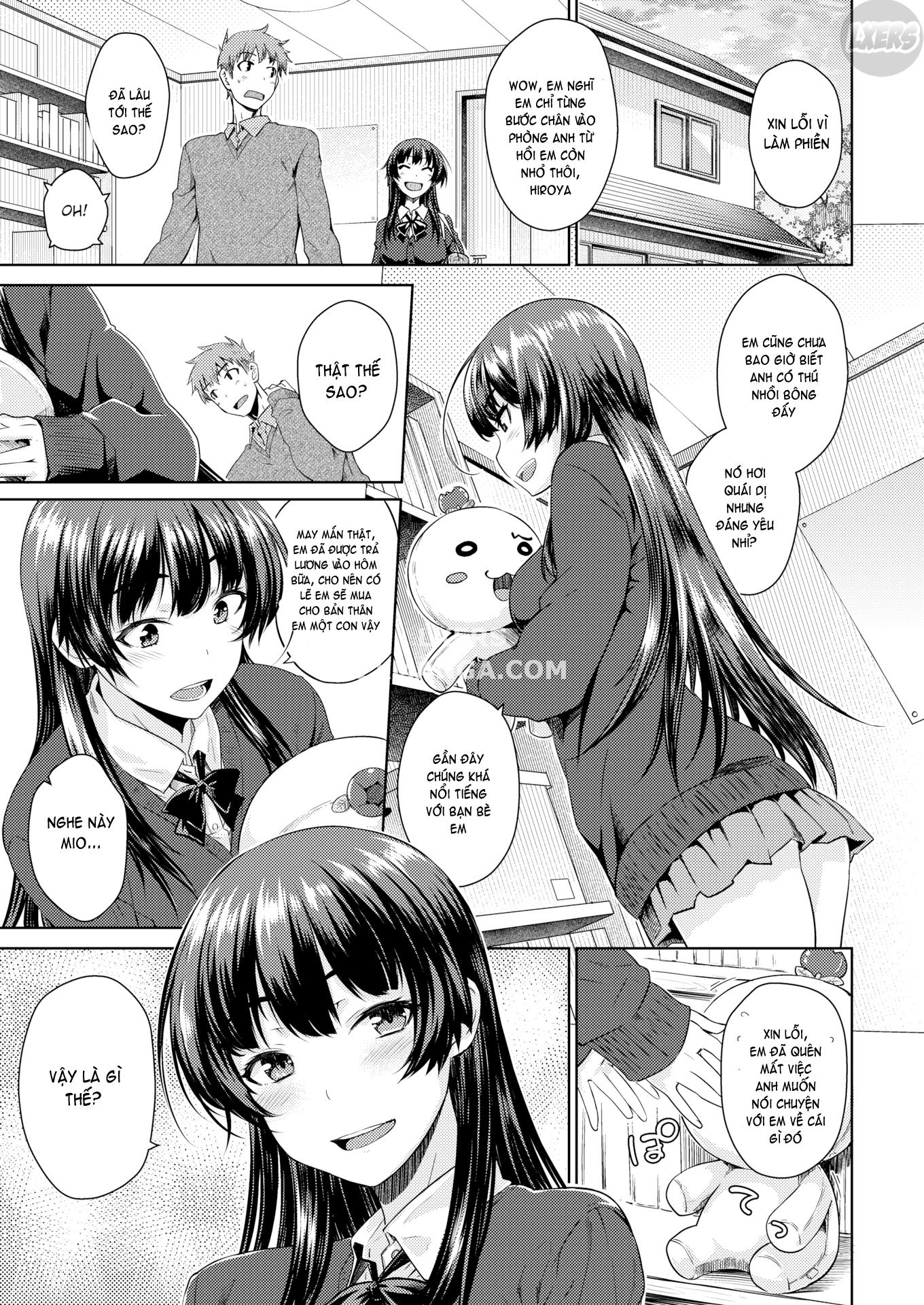 Đọc truyện hentai Con em gái ngây thơ vô phòng - Oneshot