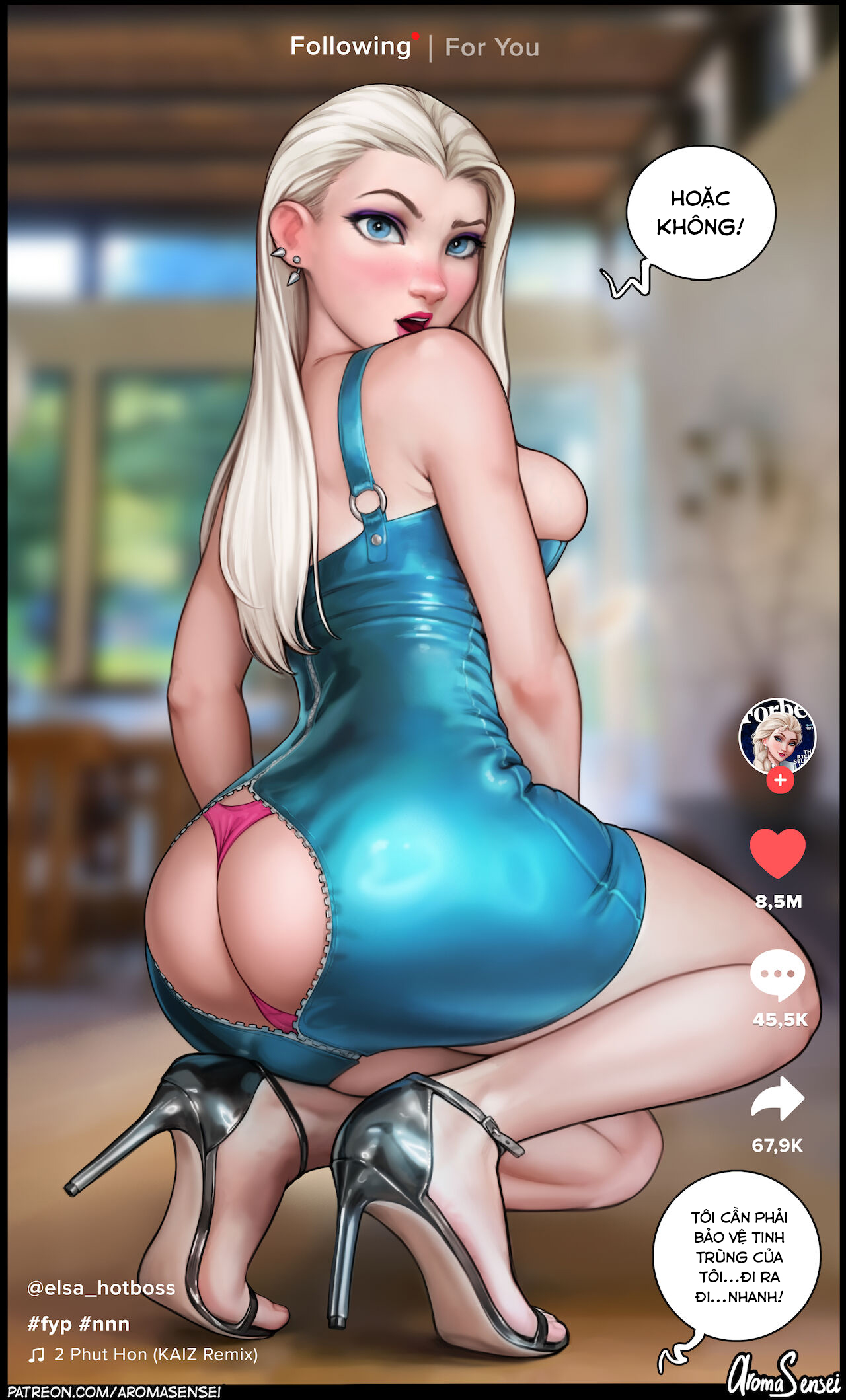 Đọc truyện hentai Elsa Tiktok - Oneshot