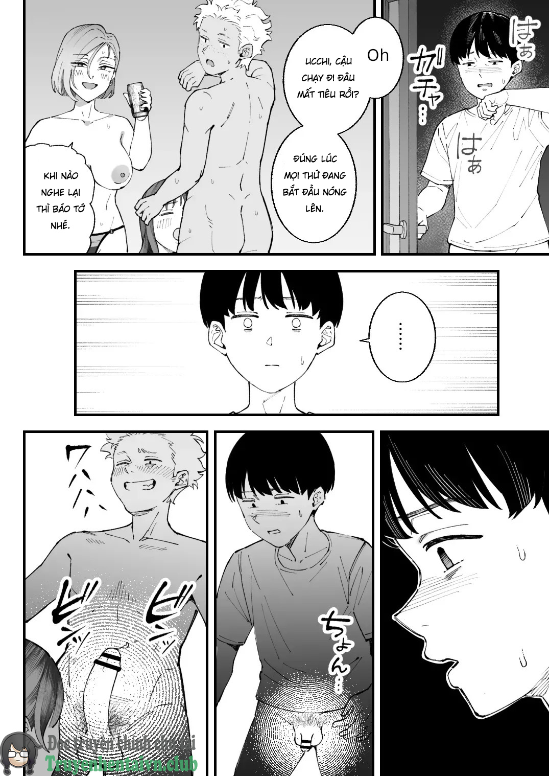 Đọc truyện hentai Boku to Aitsu to Ano Ko to KanojoMe, Him, the Girl and Her - Oneshot