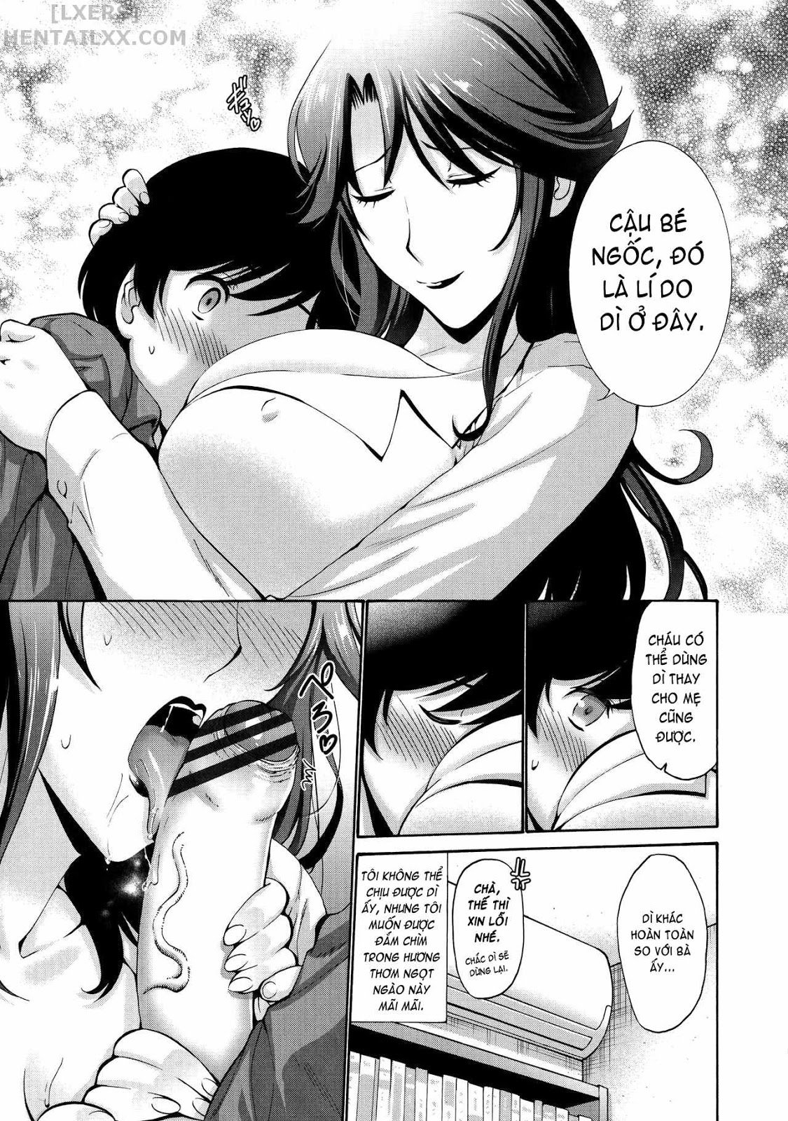 Đọc truyện hentai His Mother is My Love Hole - Chap 6