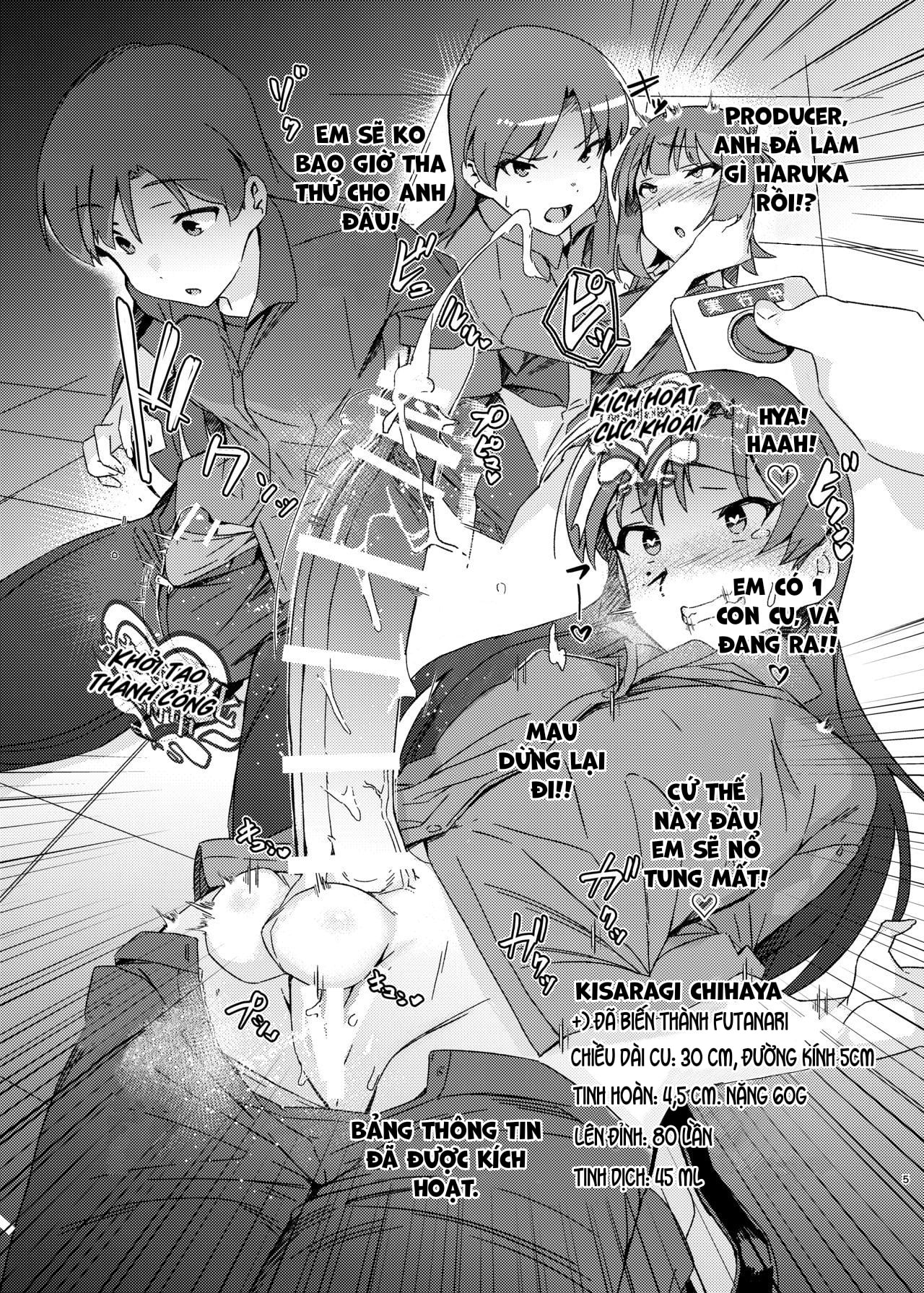 Đọc truyện hentai Idol Futanari-ka Switch - Chap 1: Biến gái thành futanari