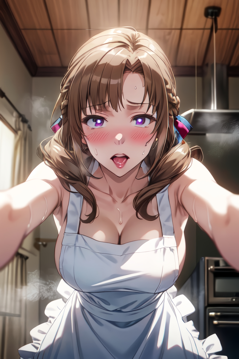 Đọc truyện hentai Tuyển tập Albums Art hentai - Chap 82 - Naked Apron Mamako