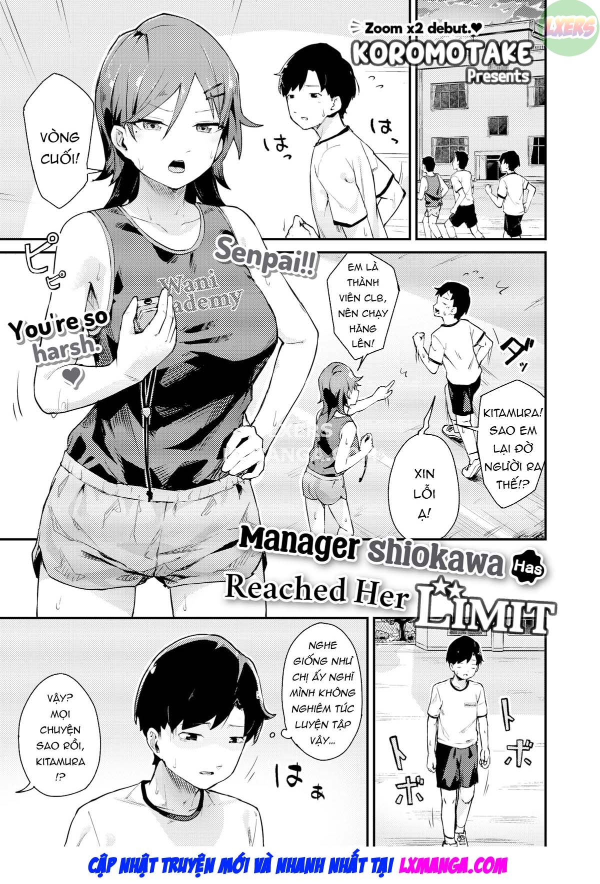 Đọc truyện hentai Quản lý Shiokawa đã đạt đến giới hạn - Oneshot