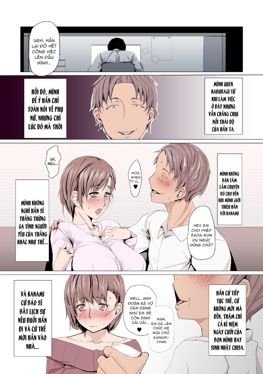 Đọc truyện hentai Oku-sama wa Aitsu no Niku Onaho ni Narimashita - Chap 1