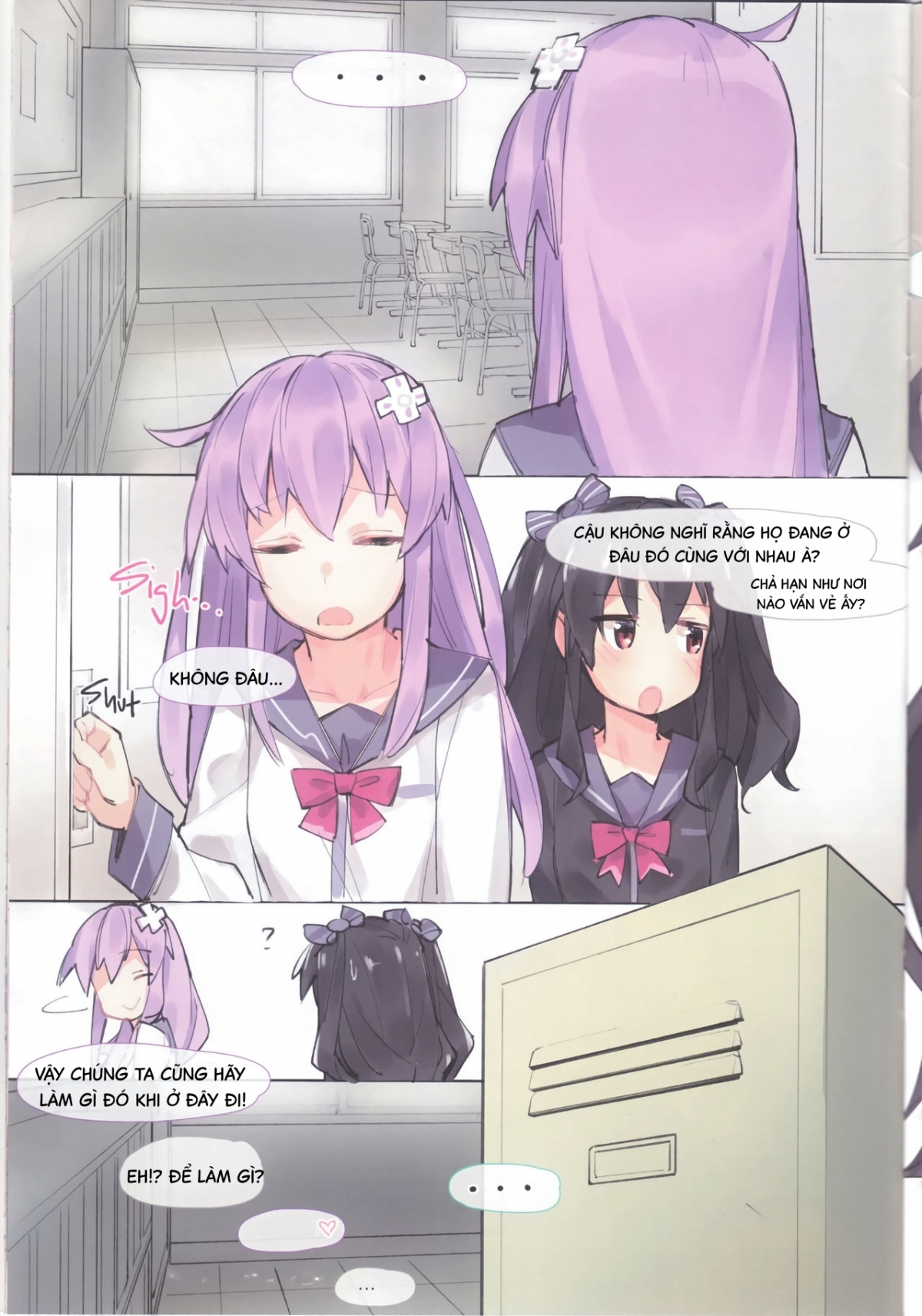 Đọc truyện hentai Purple X Black - Oneshot